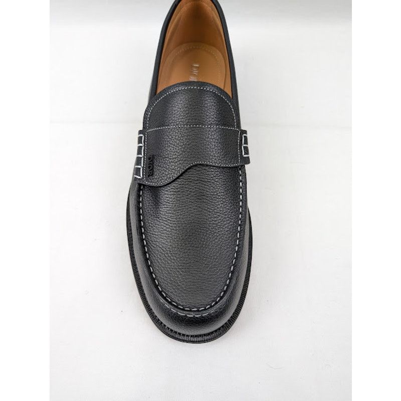 Dior o1rshd1 Granville Grained Calf Loafer in Nior Size US 13 / EU 46 - 5 Thumbnail