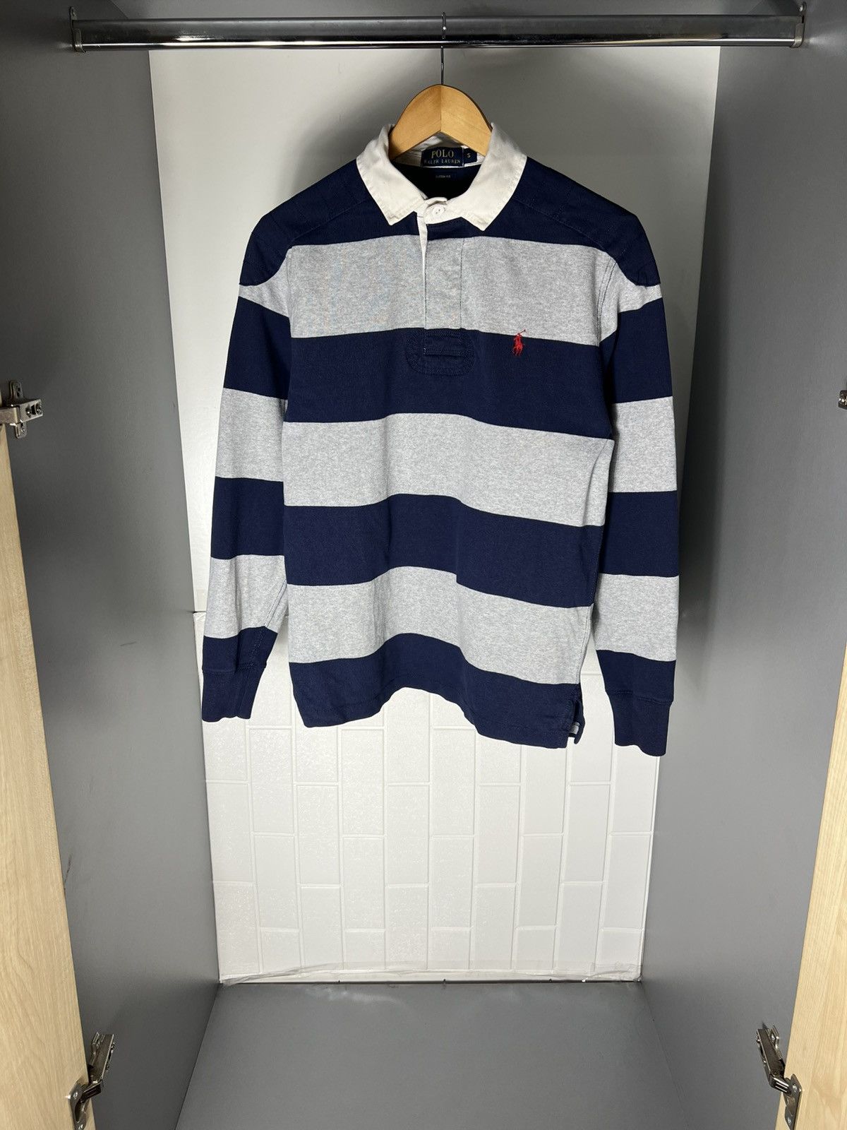 Polo Ralph Lauren VINTAGE POLO RALPH LAUREN DESIGNER RUGBY RETRO CASUAL 90s Size US S / EU 44-46 / 1 - 2 Thumbnail