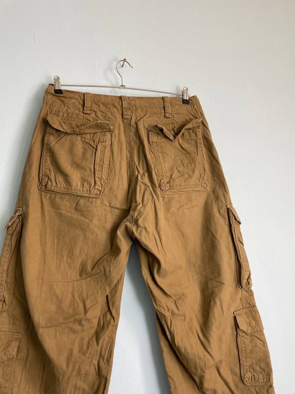Japanese Brand Vintage Rick Owens Junya Watanabe Style Cargo Pants Size US 32 / EU 48 - 4 Thumbnail