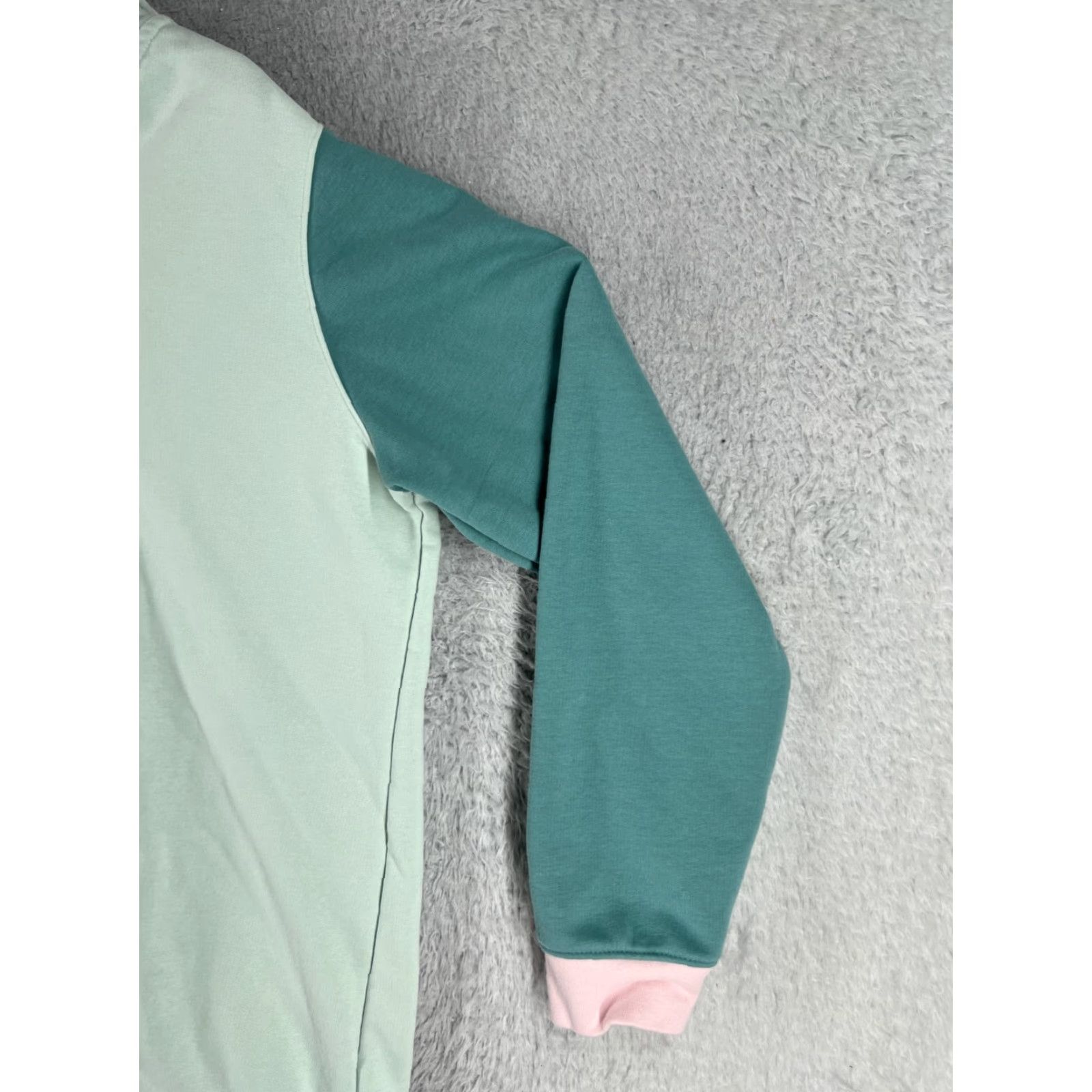 Lands' End VINTAGE Lands' End Women's Sweater XL Green Pastel 90s Casual Crew Neck Pullover Lightweight Size XL / US 12-14 / IT 48-50 - 5 Thumbnail