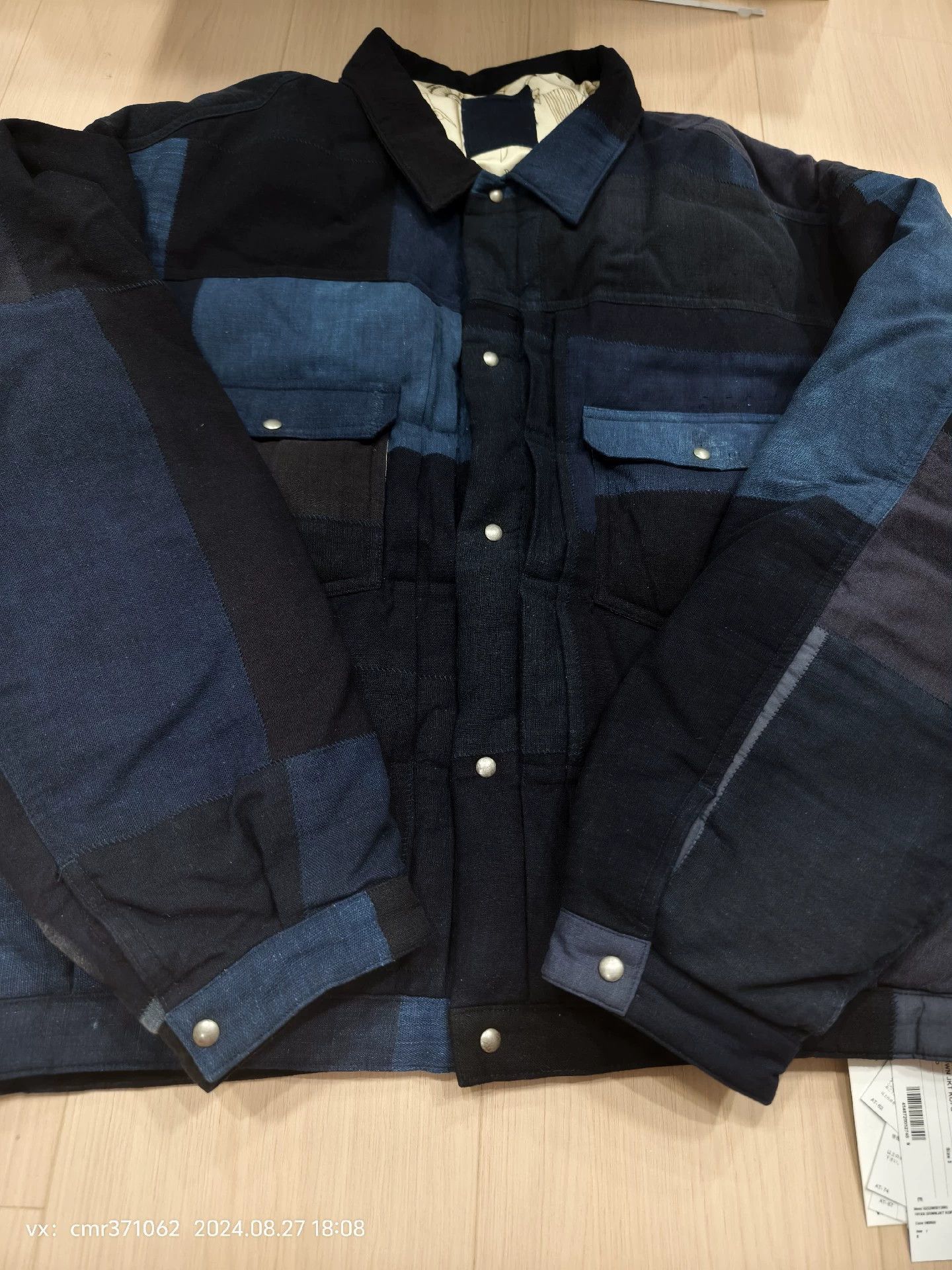 Visvim VISVIM 22 ICT 101XX INDIGO 3 KOFU Down JKT Size US L / EU 52-54 / 3 - 6 Thumbnail