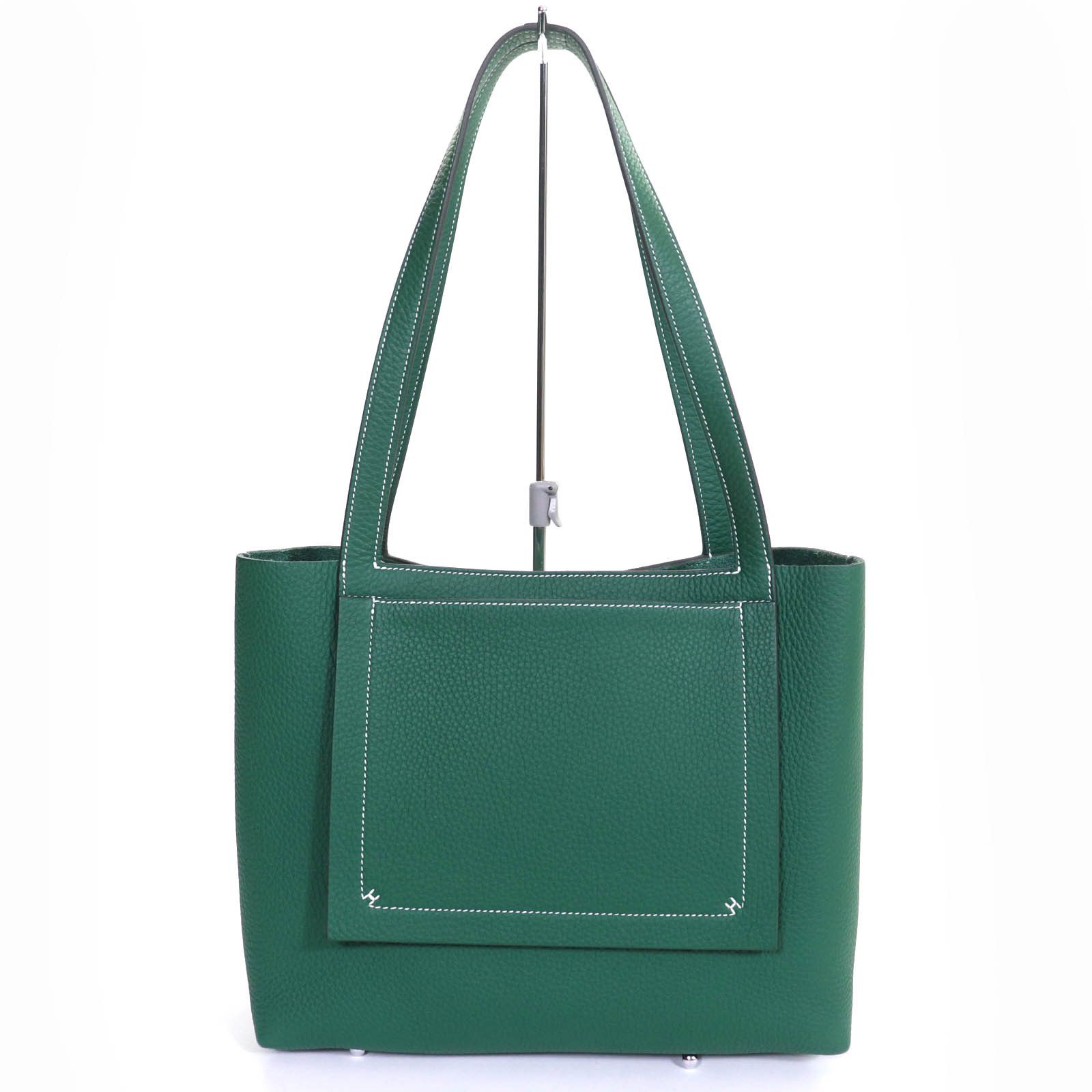 Hermes Hermes Hermes Cavalier 31 Taurillon Clemence Tote Bag Leather Tote Bag Stamp W (2024) DUTY FREE for USA Size ONE SIZE - 1 Thumbnail