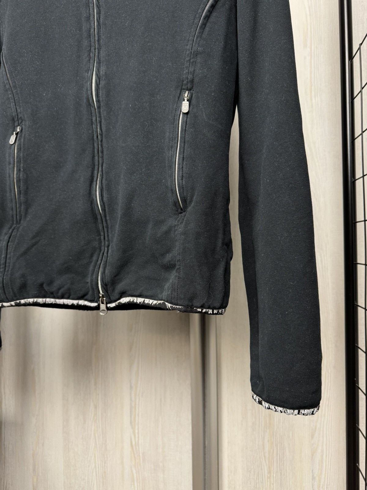 Belstaff Belstaff vintage big logo black full double zip sweater Size US M / EU 48-50 / 2 - 5 Thumbnail