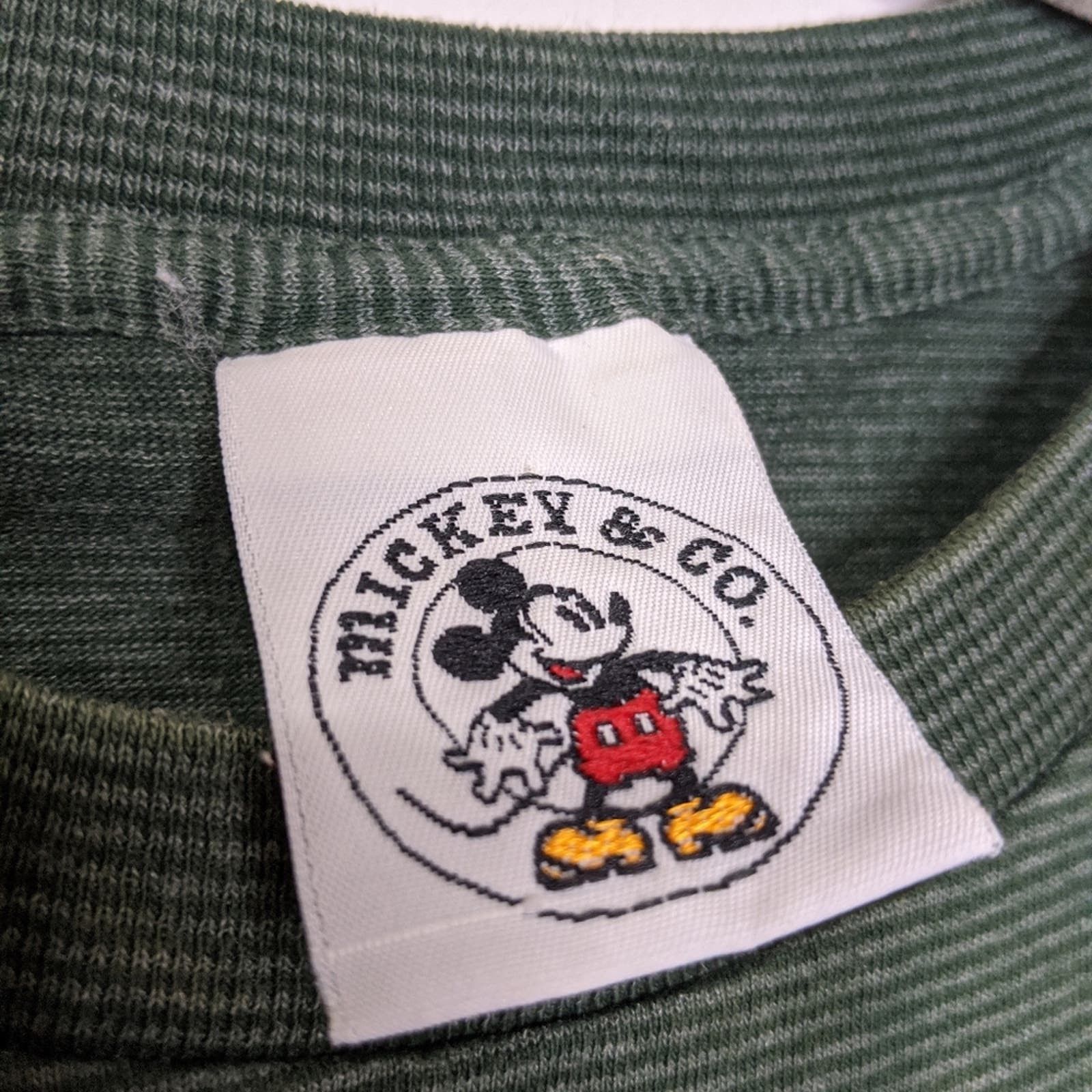 Vintage VTG Mickey Mouse University Disney Single Stitch Vintage Size US M / EU 48-50 / 2 - 5 Thumbnail