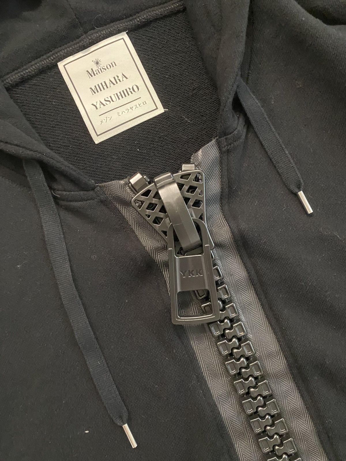 Maison MIHARA YASUHIRO Oversized Jumbo Big Zipper Hoodie Size US XXL / EU 58 / 5 - 2 Thumbnail