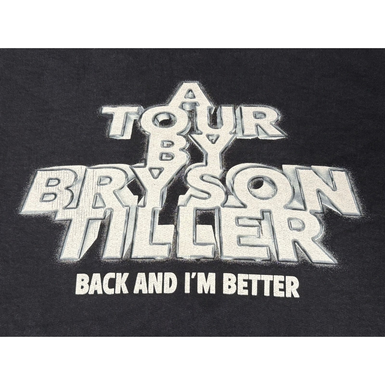 Bryson Tiller Bryson Tiller Back And I'm Better Pullover Tour Hoodie M Size US M / EU 48-50 / 2 - 3 Thumbnail