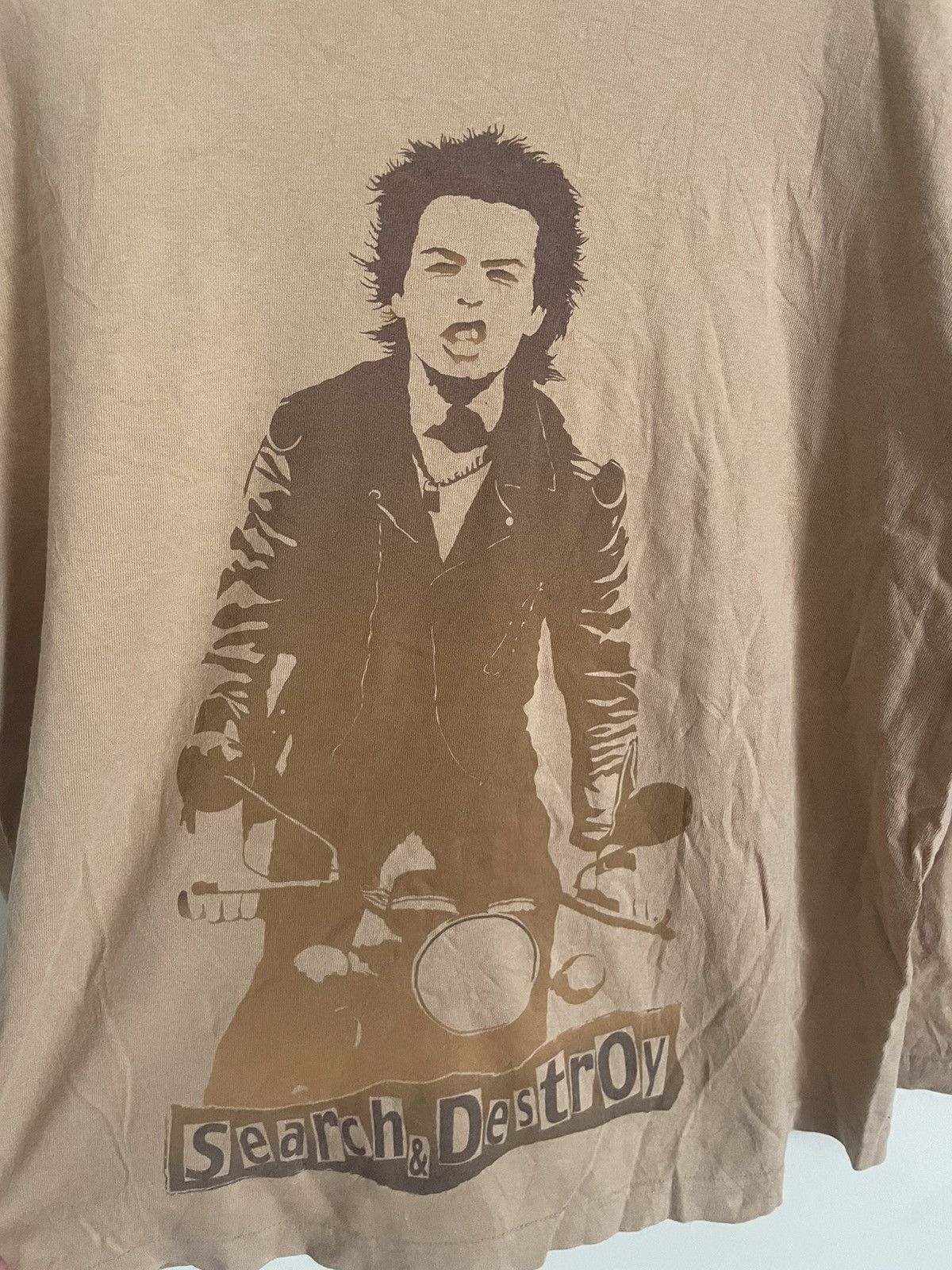 Band Tees Sid Vicious Search & Destroy Tshirt Size US L / EU 52-54 / 3 - 3 Thumbnail