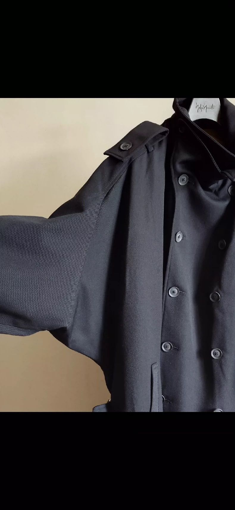 Yohji Yamamoto yohji yamamoto main line runway wool coat-2505 Size US L / EU 52-54 / 3 - 4 Thumbnail