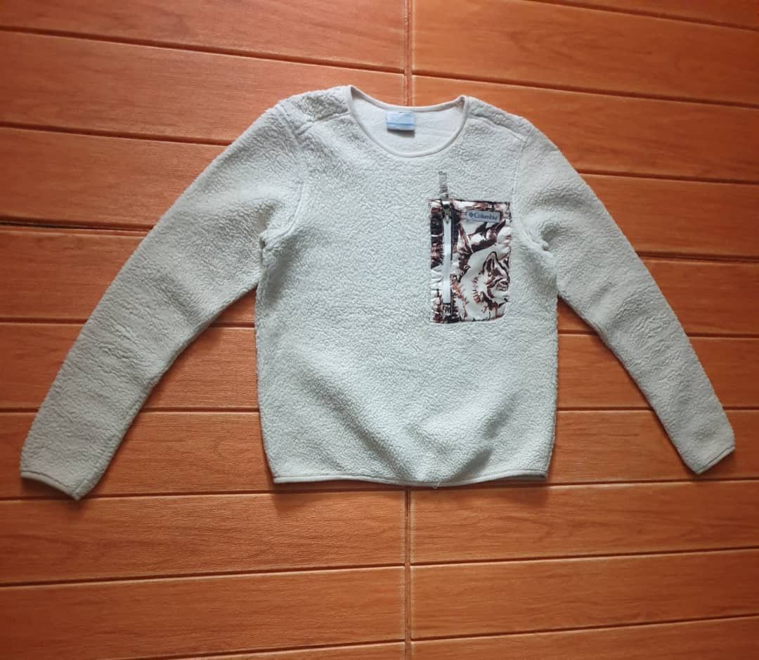 Columbia Columbia wolf pocket design fleece sweater jacket Size S / US 4 / IT 40 - 4 Thumbnail