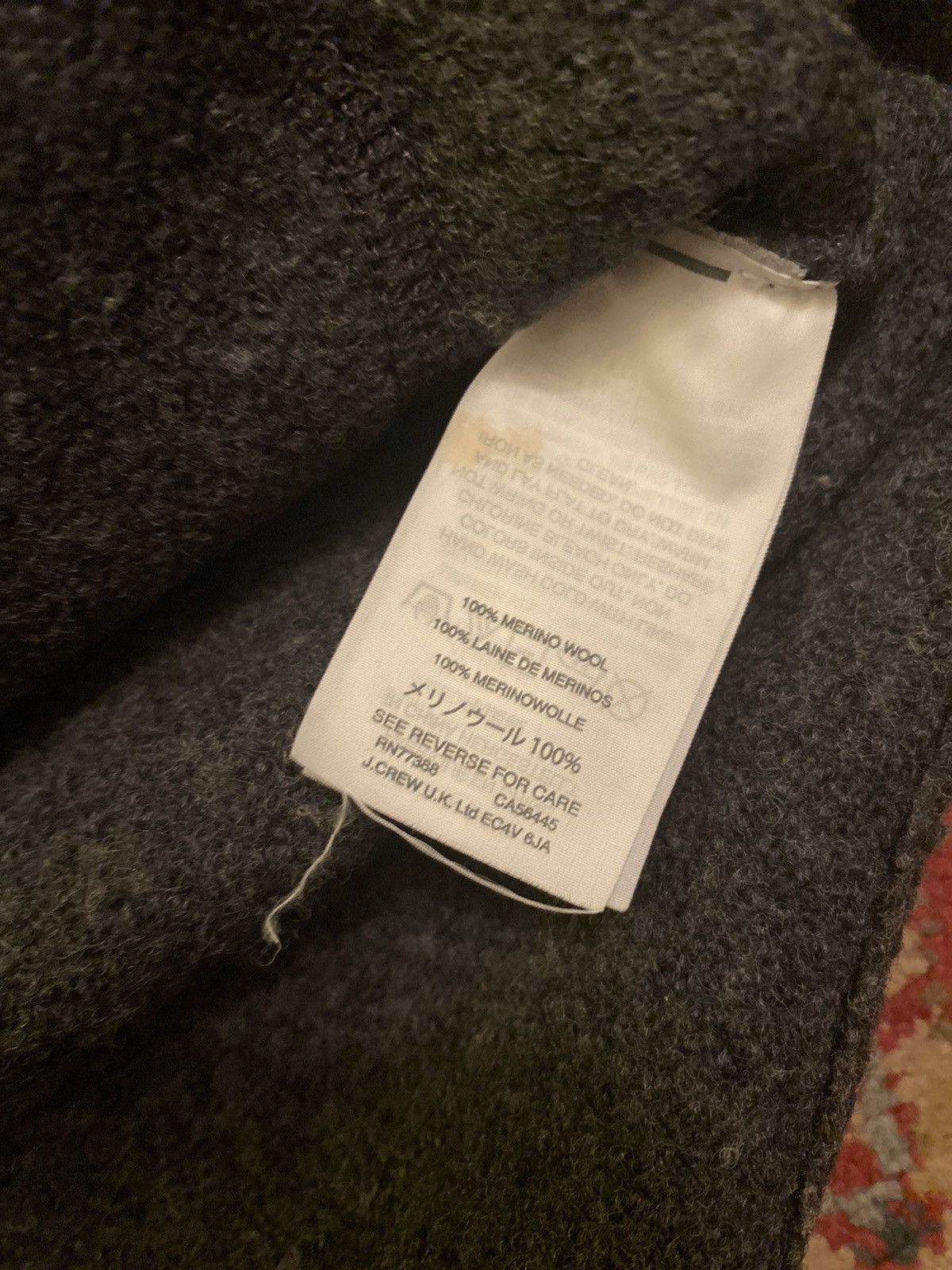 J.Crew Wallace & Barnes 100% Merino Wool Coaches Jacket Size US S / EU 44-46 / 1 - 6 Thumbnail