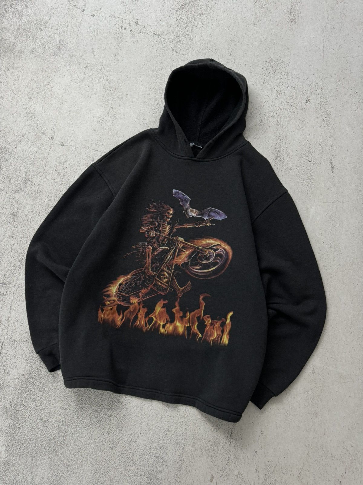 Japanese Brand × Vintage Hellrider Vintage Avantgarde Hoodie Size US L / EU 52-54 / 3 - 2 Thumbnail
