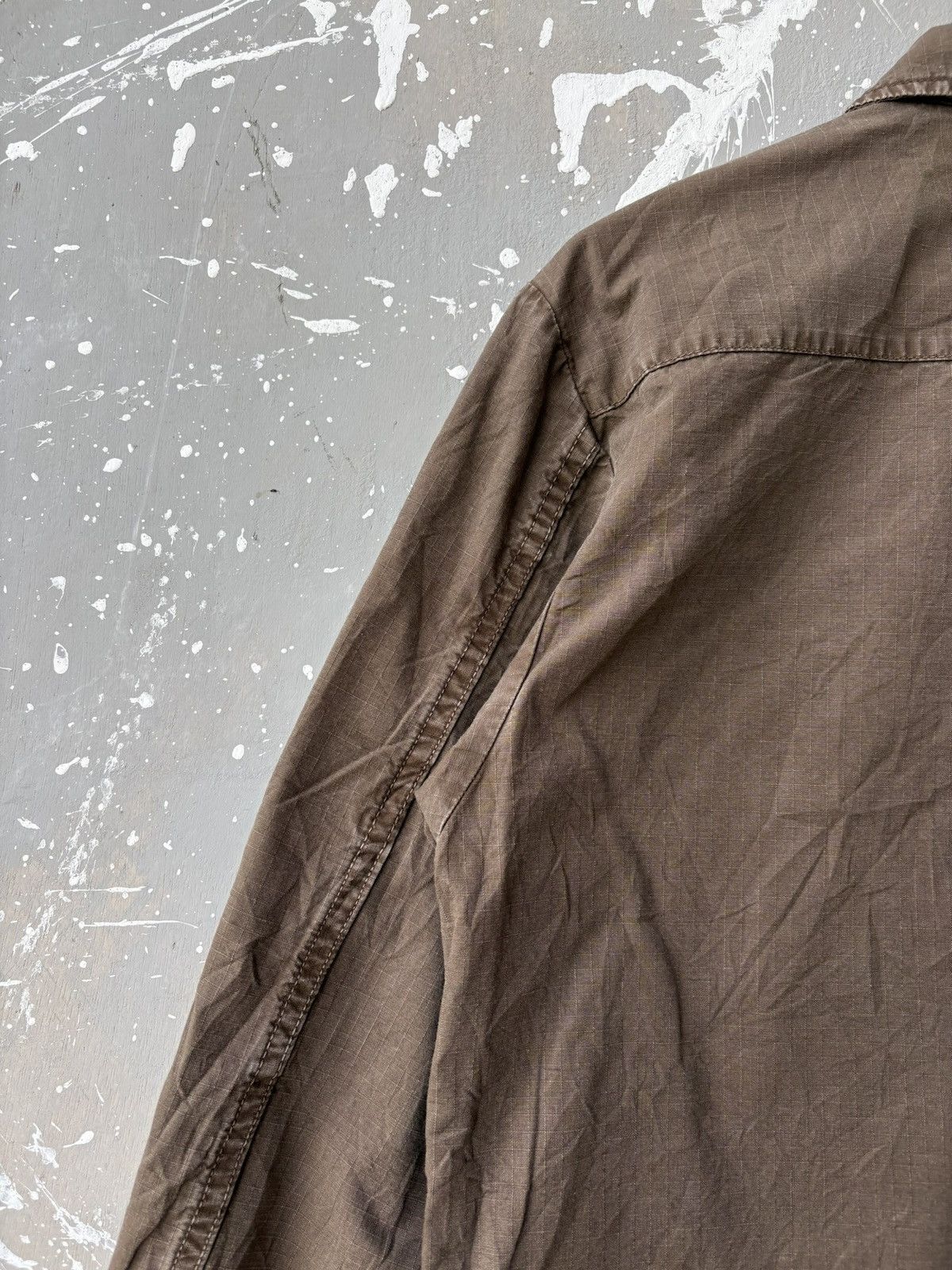 Alpha Industries Sample Alpha Industries Ripstop Military Field Jacket Brown Size US L / EU 52-54 / 3 - 11 Thumbnail