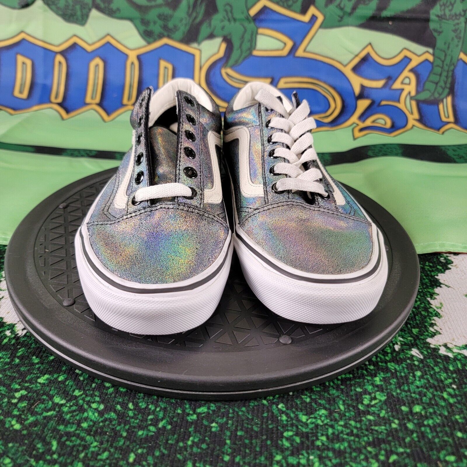 Vans Vans Old Skool Prism Suede (Black) Men Size 6 Women Size 7.5 Size US 6 / EU 39 - 4 Thumbnail