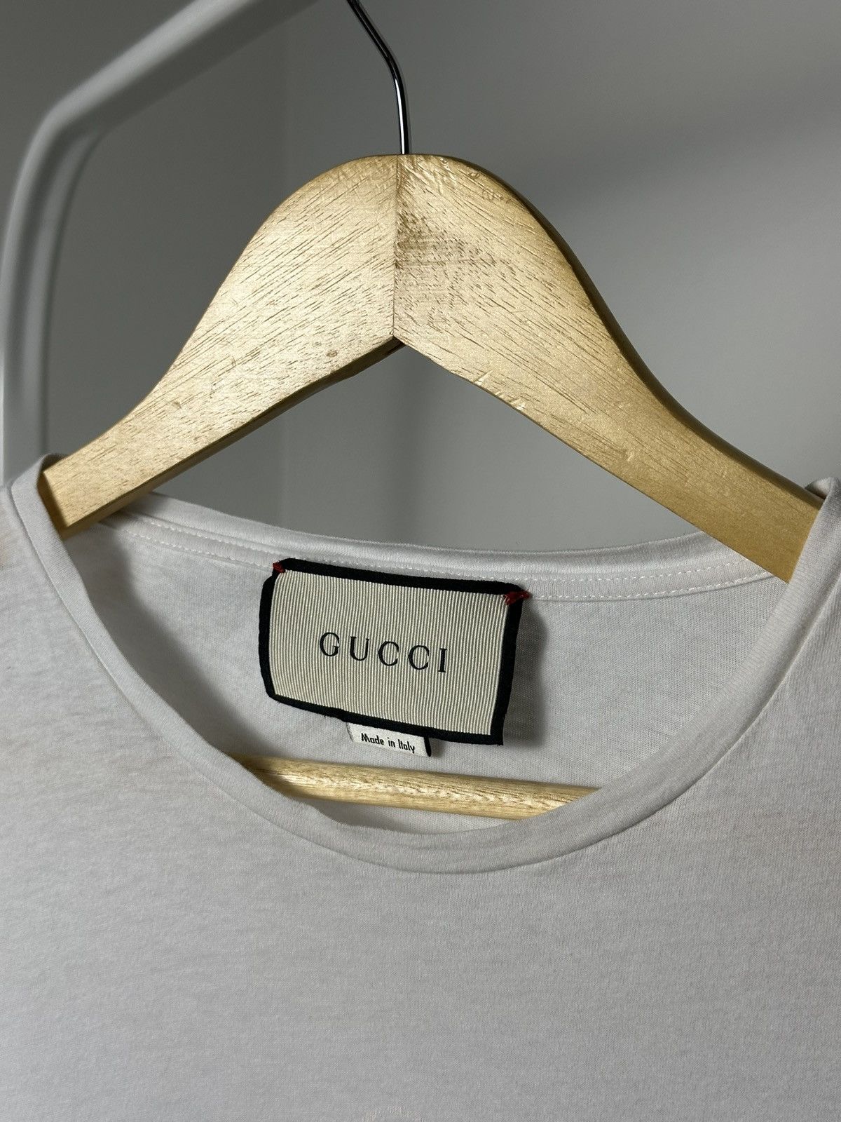 Gucci Gucci Thin Big Logo Tee Size US M / EU 48-50 / 2 - 4 Thumbnail