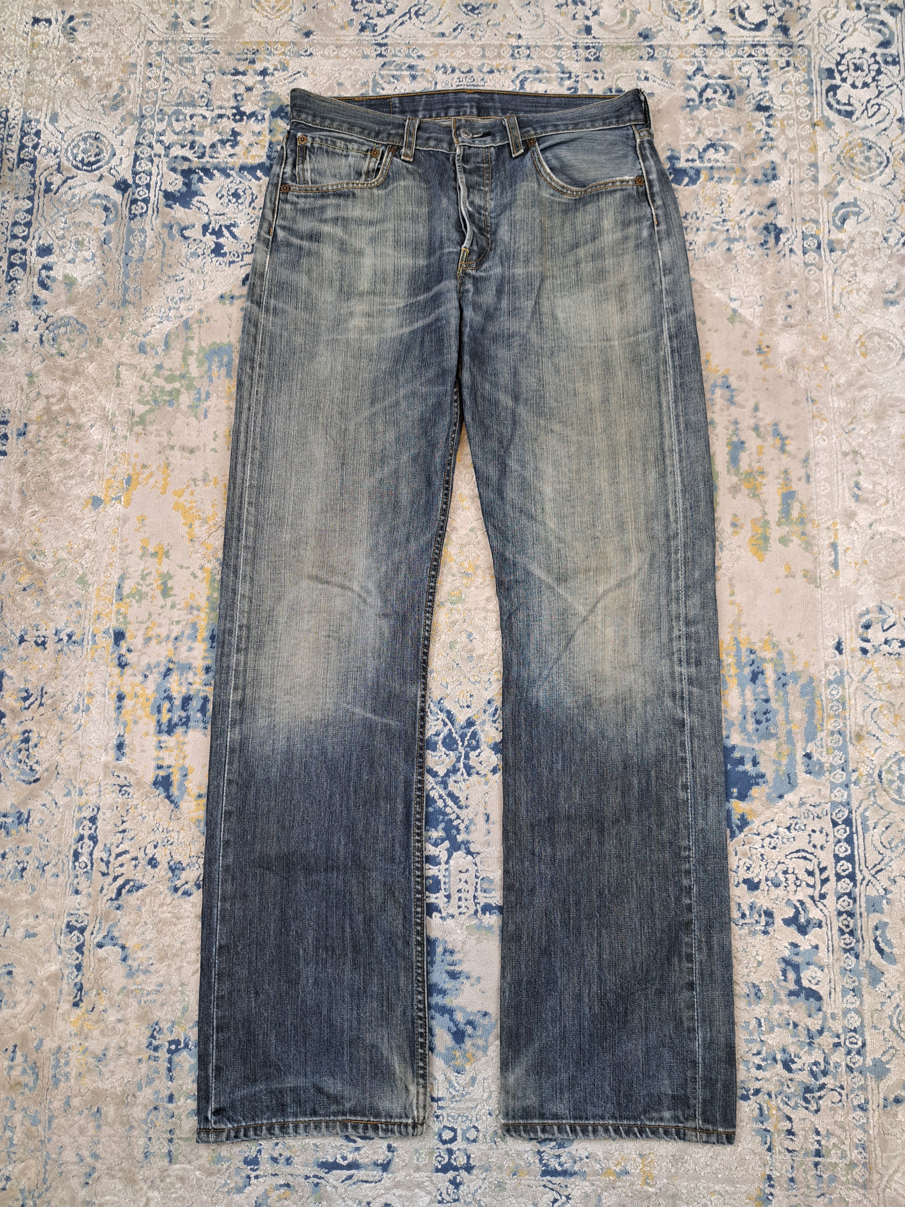 Levi's Vintage y2k Levis 501 Washed Avant Garde Denim Archive Size US 32 / EU 48 - 1 Thumbnail