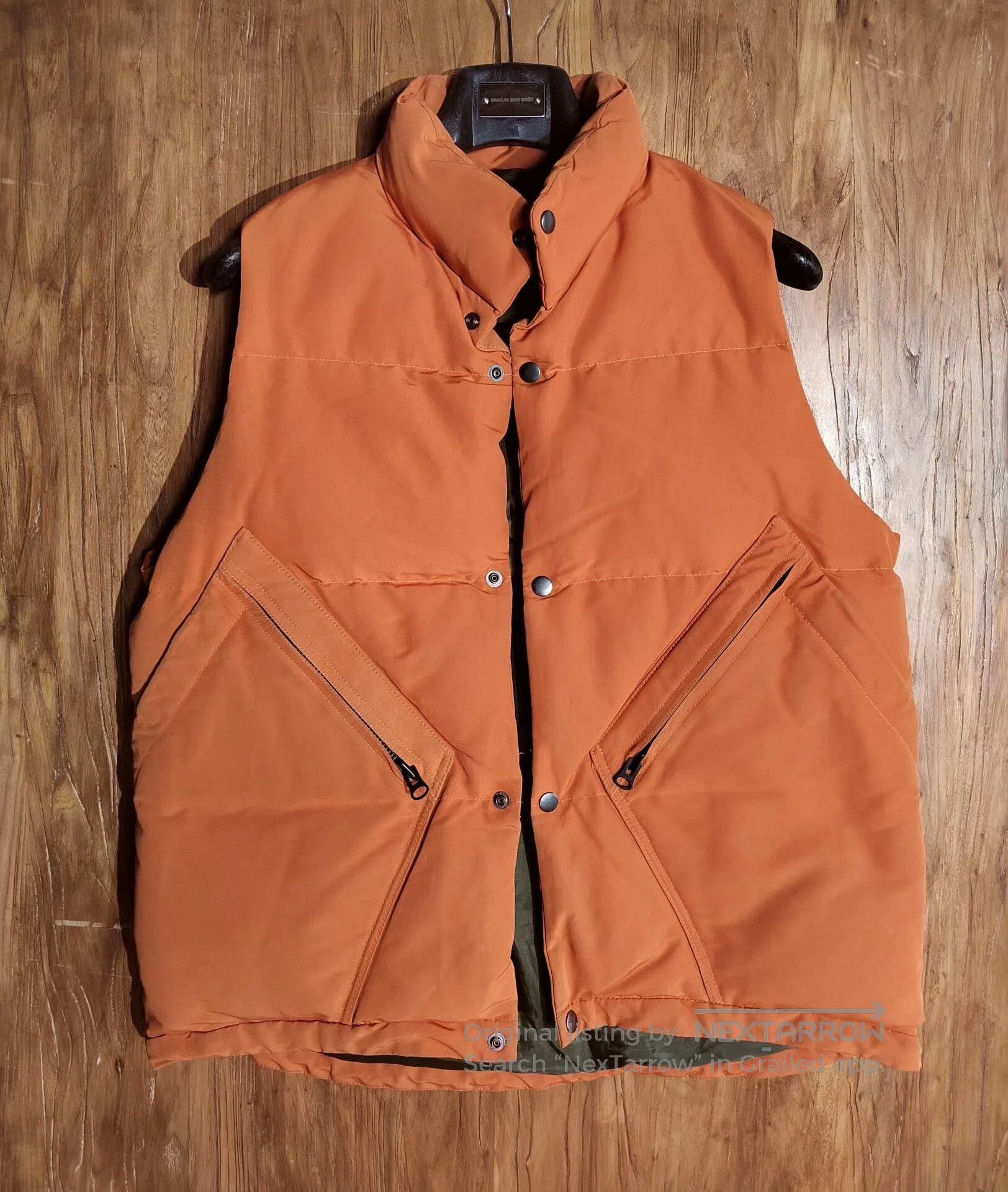 NEXUSVII NEXUS7 Functional Down Vest in Orange. Size US M / EU 48-50 / 2 - 1 Thumbnail