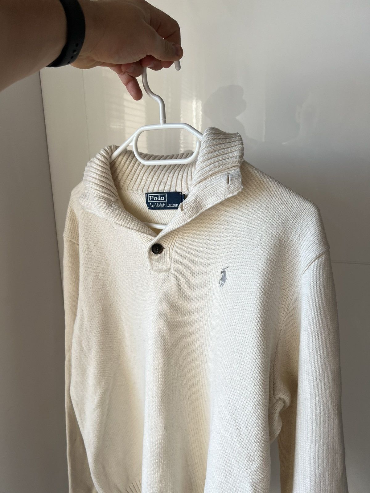 Polo Ralph Lauren Vintage Polo Ralph Lauren Embroidered Logo High Neck Sweater Size US M / EU 48-50 / 2 - 1 Thumbnail
