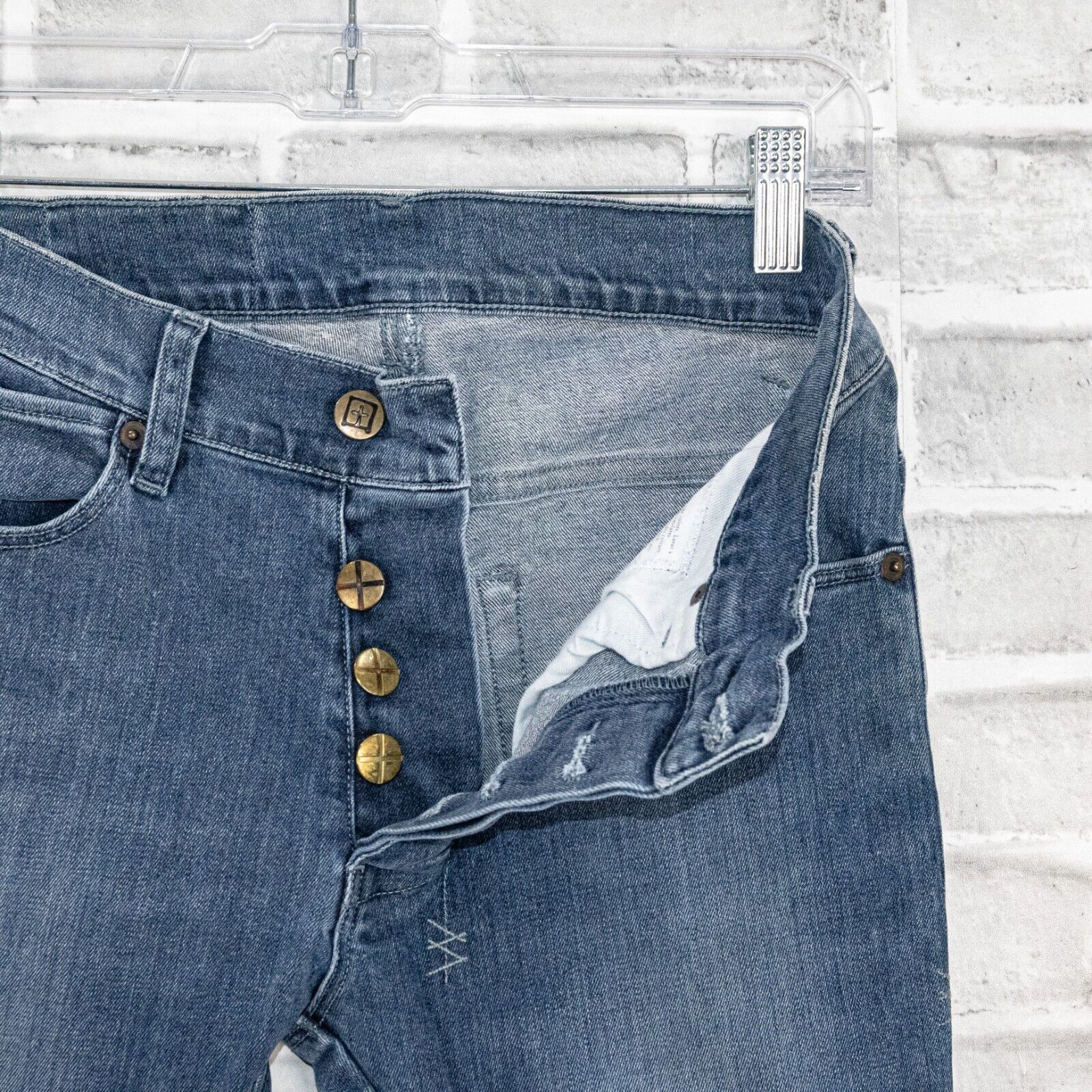 Ksubi KSUBI 28 Van Winkle ankle crop raw Skinny Jean Vasted Roadie Size 28" / US 6 / IT 42 - 5 Thumbnail