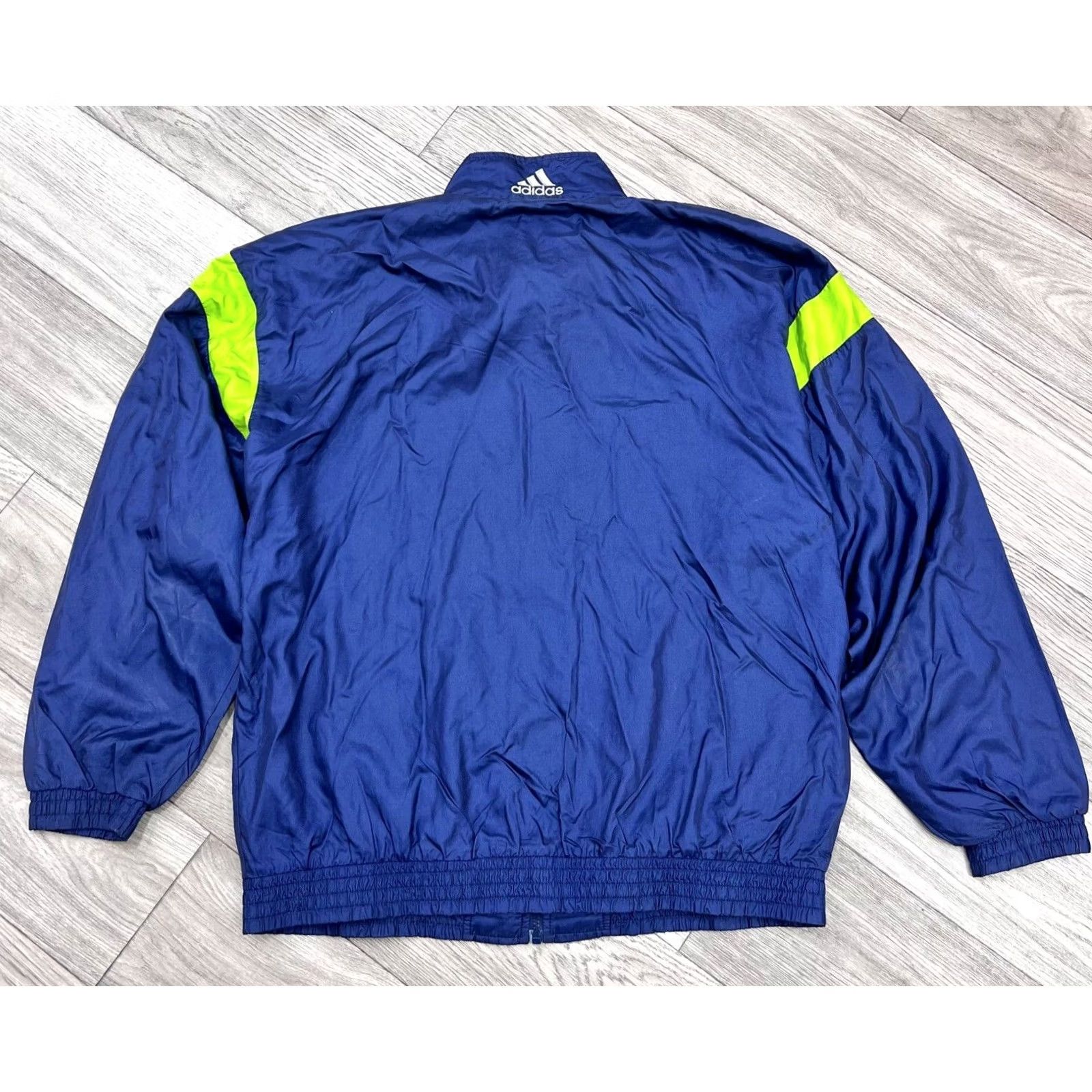 Adidas The reason for this is that search engine can prioritize title containing 'Vintage Adidas Track Top Shiny Nylon Jacket Mens XL Size US XL / EU 56 / 4 - 2 Thumbnail