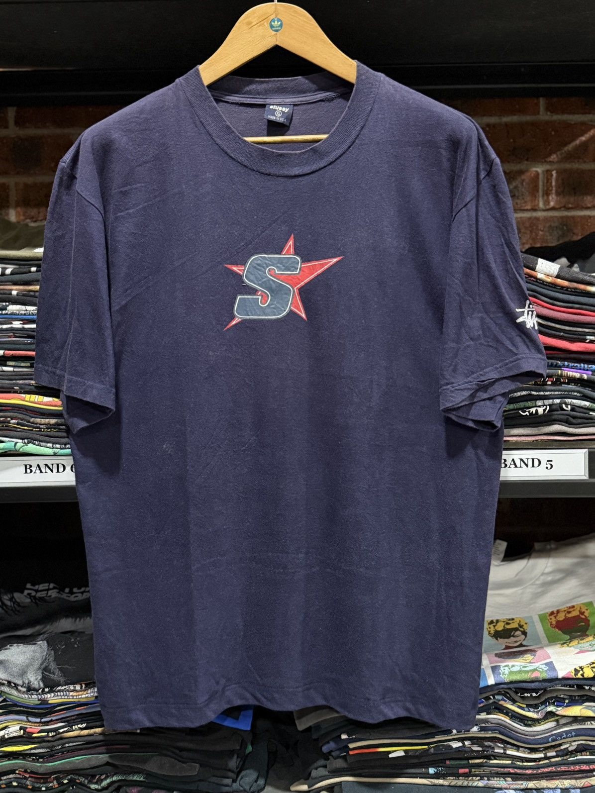 Girl Skateboards Vintage Stussy Star Skateboard Usa Faded Tee Size US XL / EU 56 / 4 - 1 Thumbnail