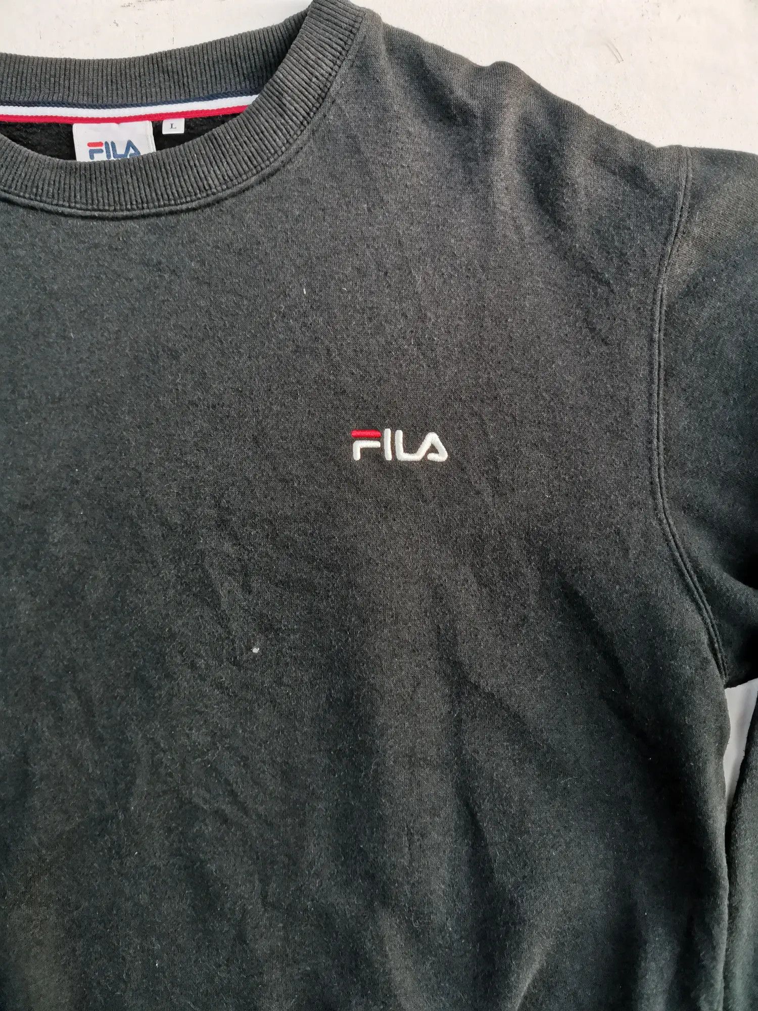 Fila Fila Embroidered Small Logo Sweatshirt Size US L / EU 52-54 / 3 - 6 Thumbnail