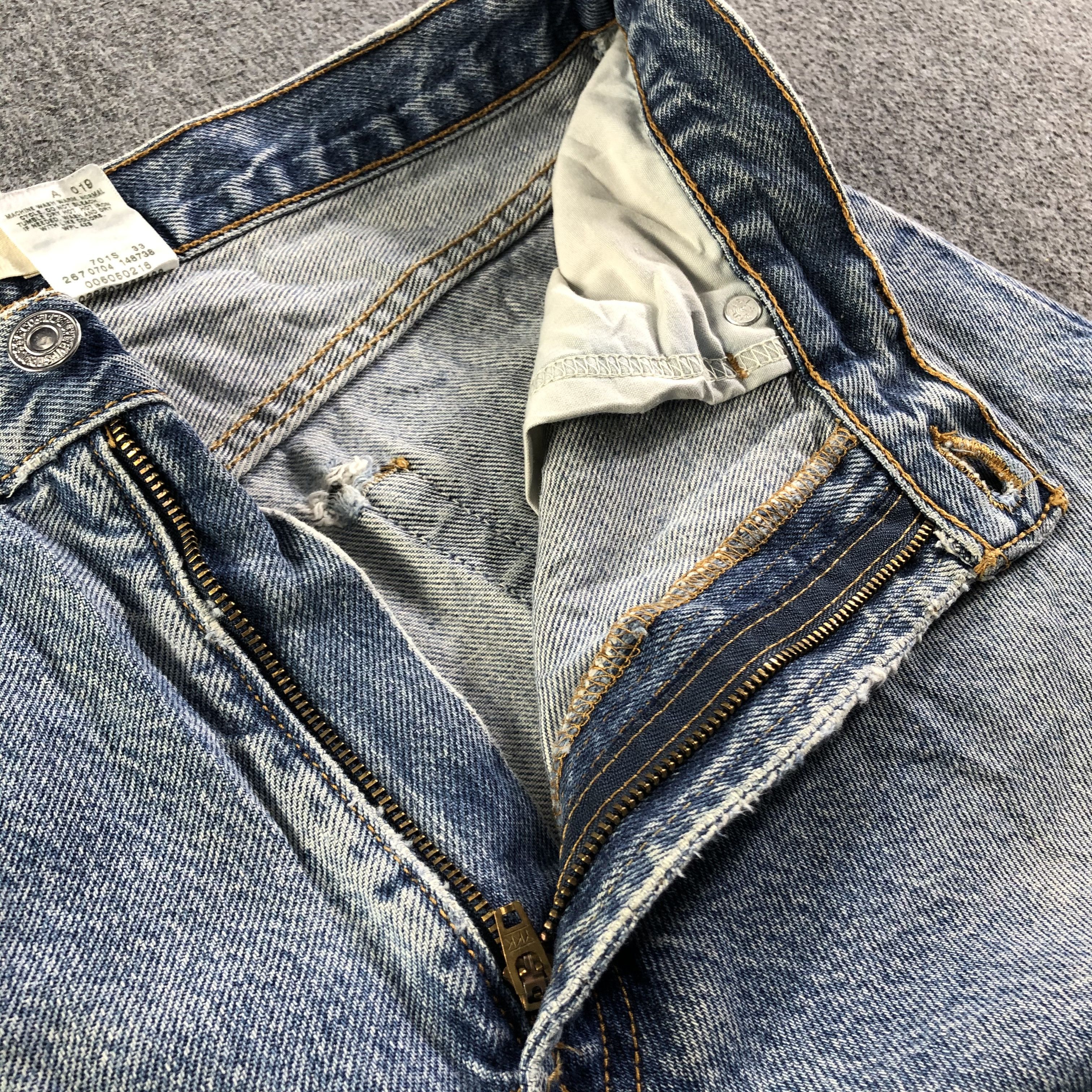 Levi's Vintage Levis 505 Jeans-J4106 Size US 33 - 12 Thumbnail