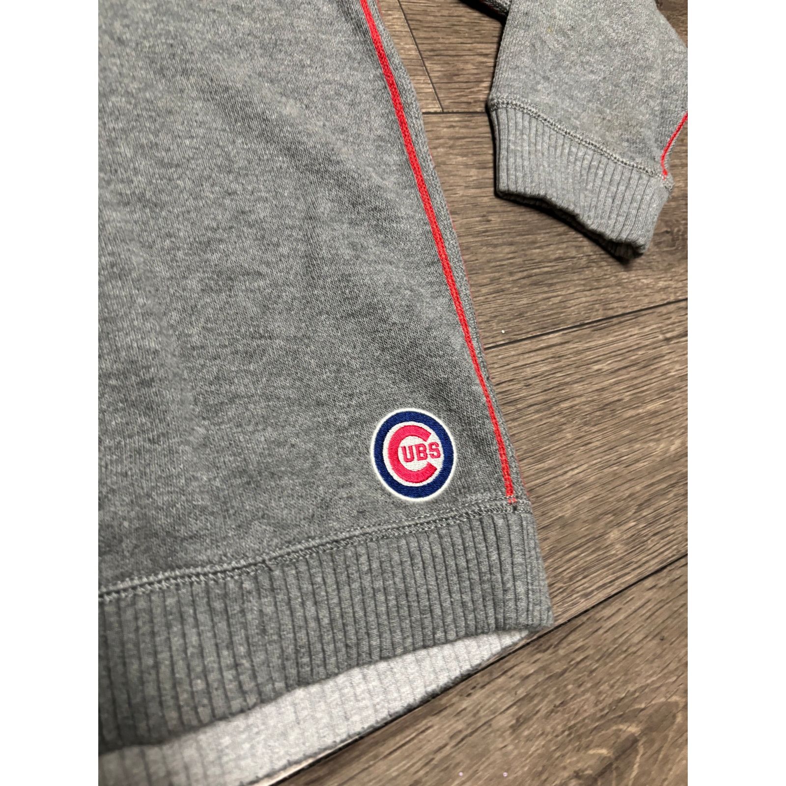 Tommy Bahama Tommy Bahama Chicago Cubs Pullover Sweater 1/4 Zip Gray Sz L Size US L / EU 52-54 / 3 - 4 Thumbnail