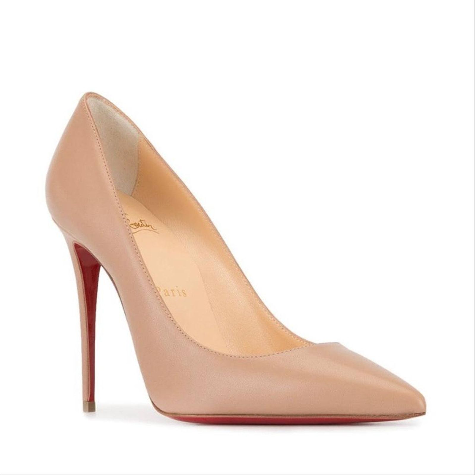Christian Louboutin Kate 100 leather pumps 36 Size US 6 / IT 36 - 2 Thumbnail