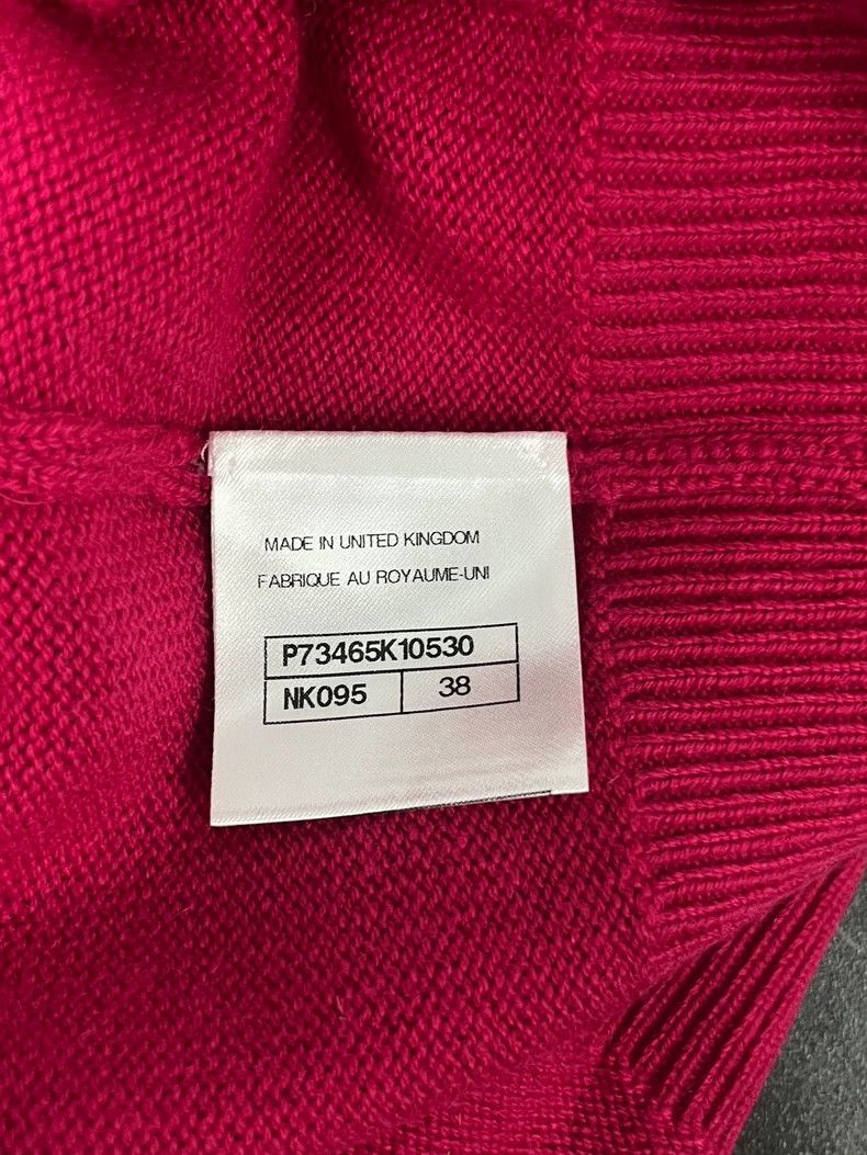 Chanel Chanel Red cashmere suspender top Size XS / US 0-2 / IT 36-38 - 5 Thumbnail