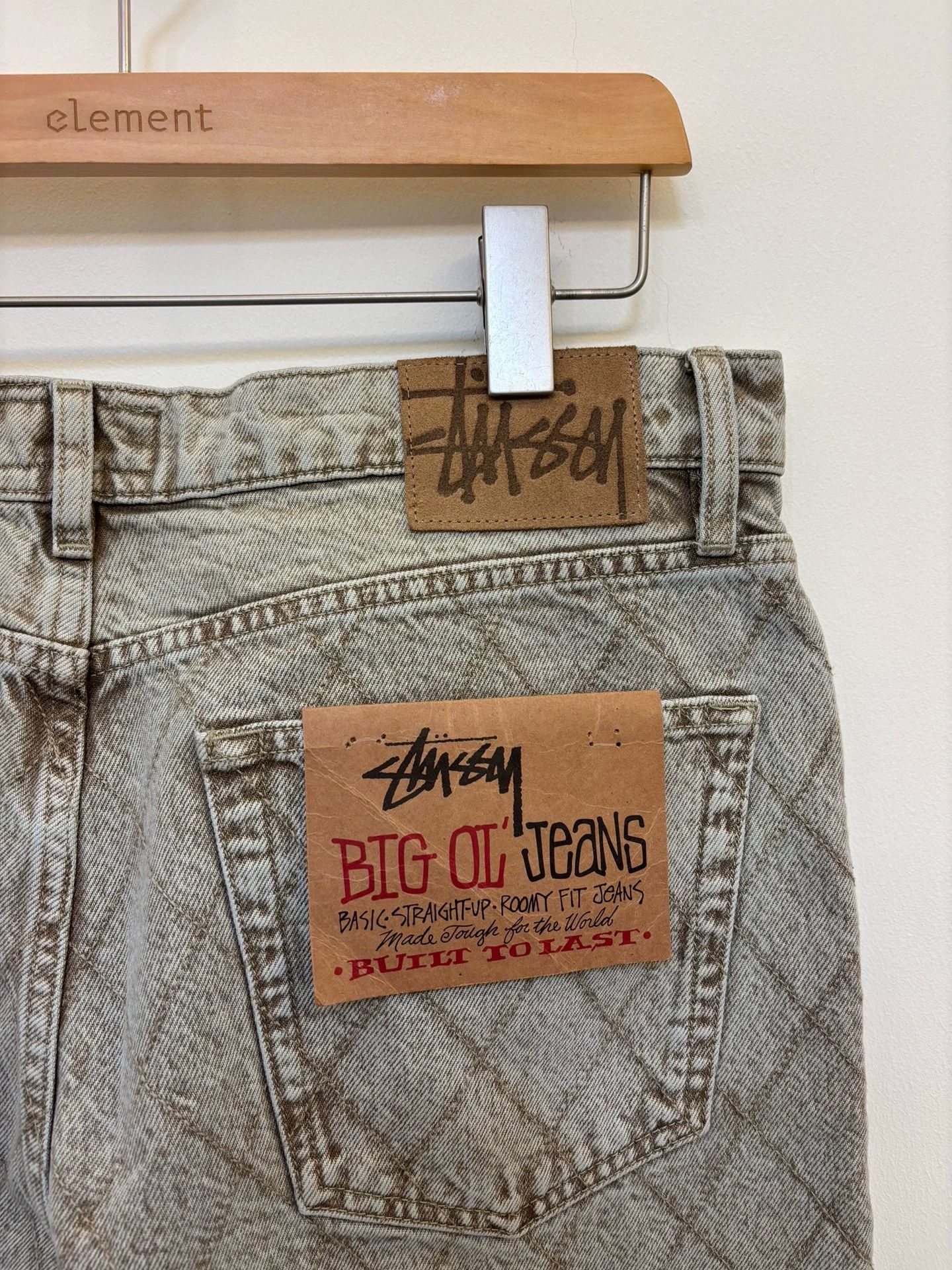Stussy Stussy Diamond Embroidered Denim Jeans 32 New Rare Size US 32 / EU 48 - 7 Thumbnail