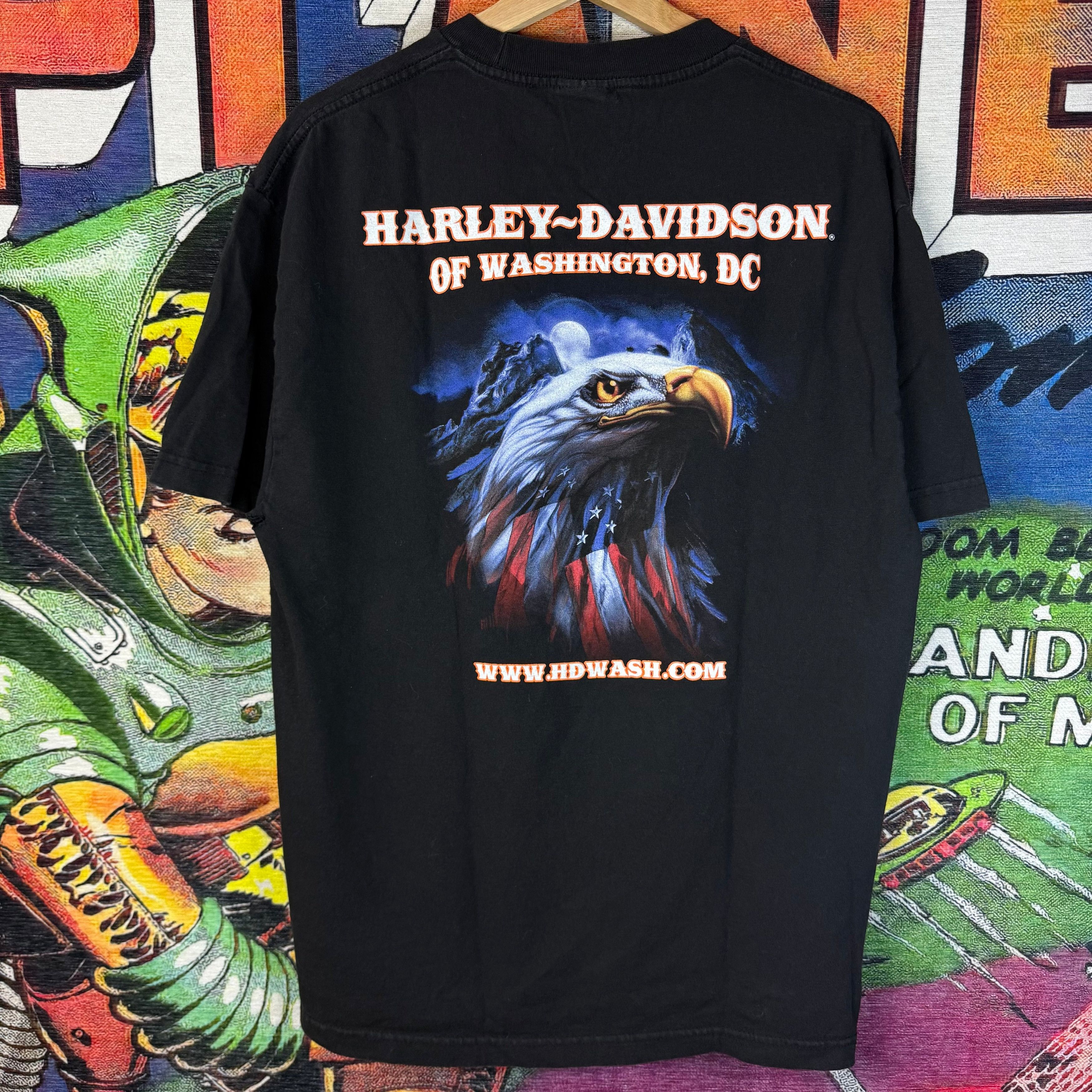 Harley Davidson Harley-Davidson Spirit Of Freedom Washington DC Tee Size L Size US L / EU 52-54 / 3 - 2 Thumbnail