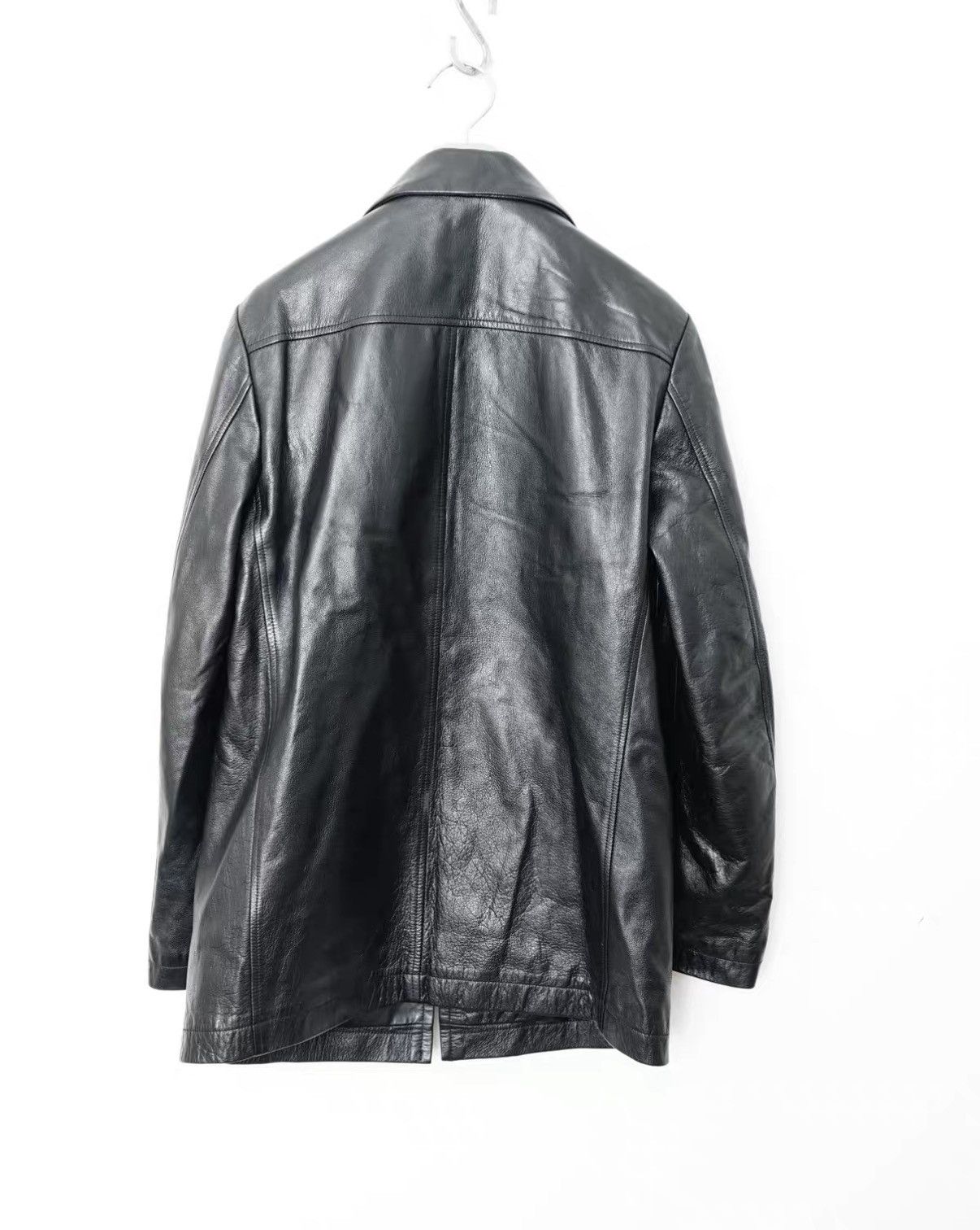 Yohji Yamamoto Yohji Yamamoto AAR Double Zip Mid-Length Leather Jacket Size US M / EU 48-50 / 2 - 7 Thumbnail
