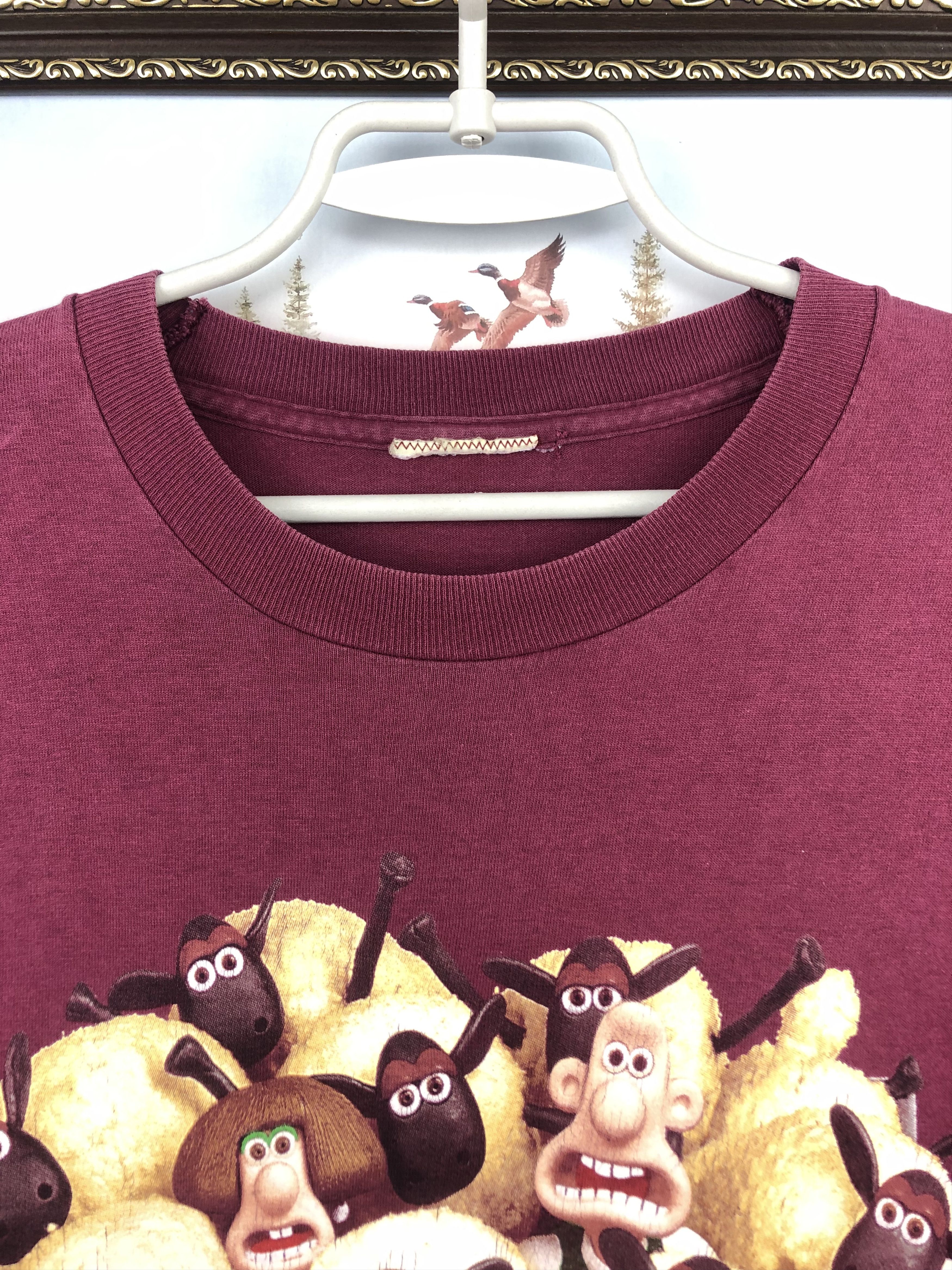 Cartoon Network Vintage 90's Wallace And Gromit Animations Cartoon Shirt Tee Size US XL / EU 56 / 4 - 7 Thumbnail