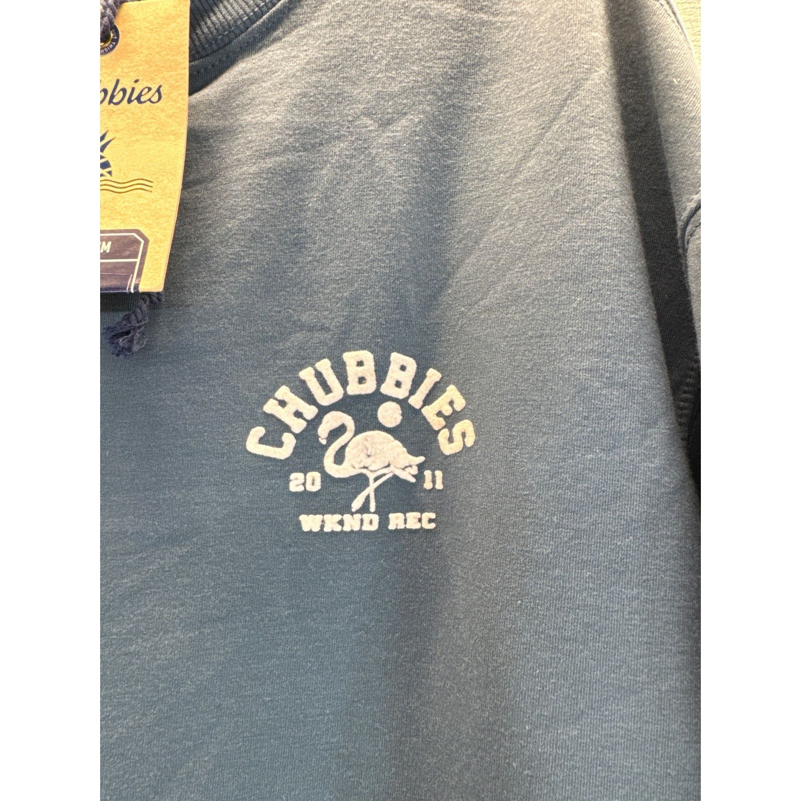 Chubbies Chubbies Blue Soft Terry Crewneck Sweatshirt men sz M Size US M / EU 48-50 / 2 - 3 Thumbnail