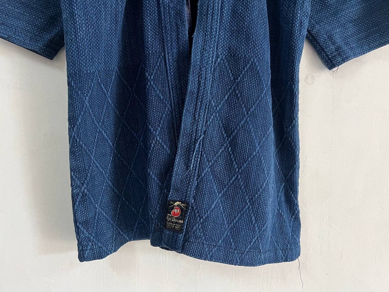 Vintage Vintage Kendo Boro Fuji Daruma Dyed Kimono Jacket Size US L / EU 52-54 / 3 - 8 Thumbnail