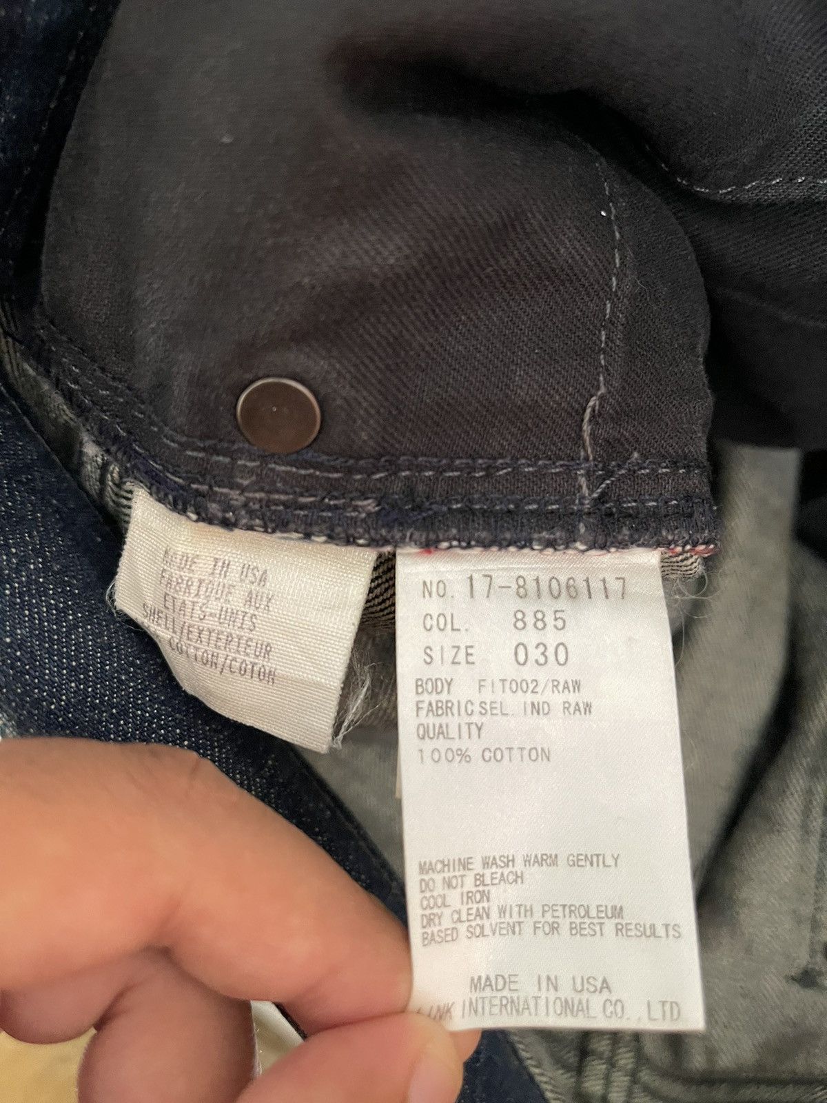 Helmut Lang Helmut Lang Selvedge Jeans Size US 31 - 8 Thumbnail
