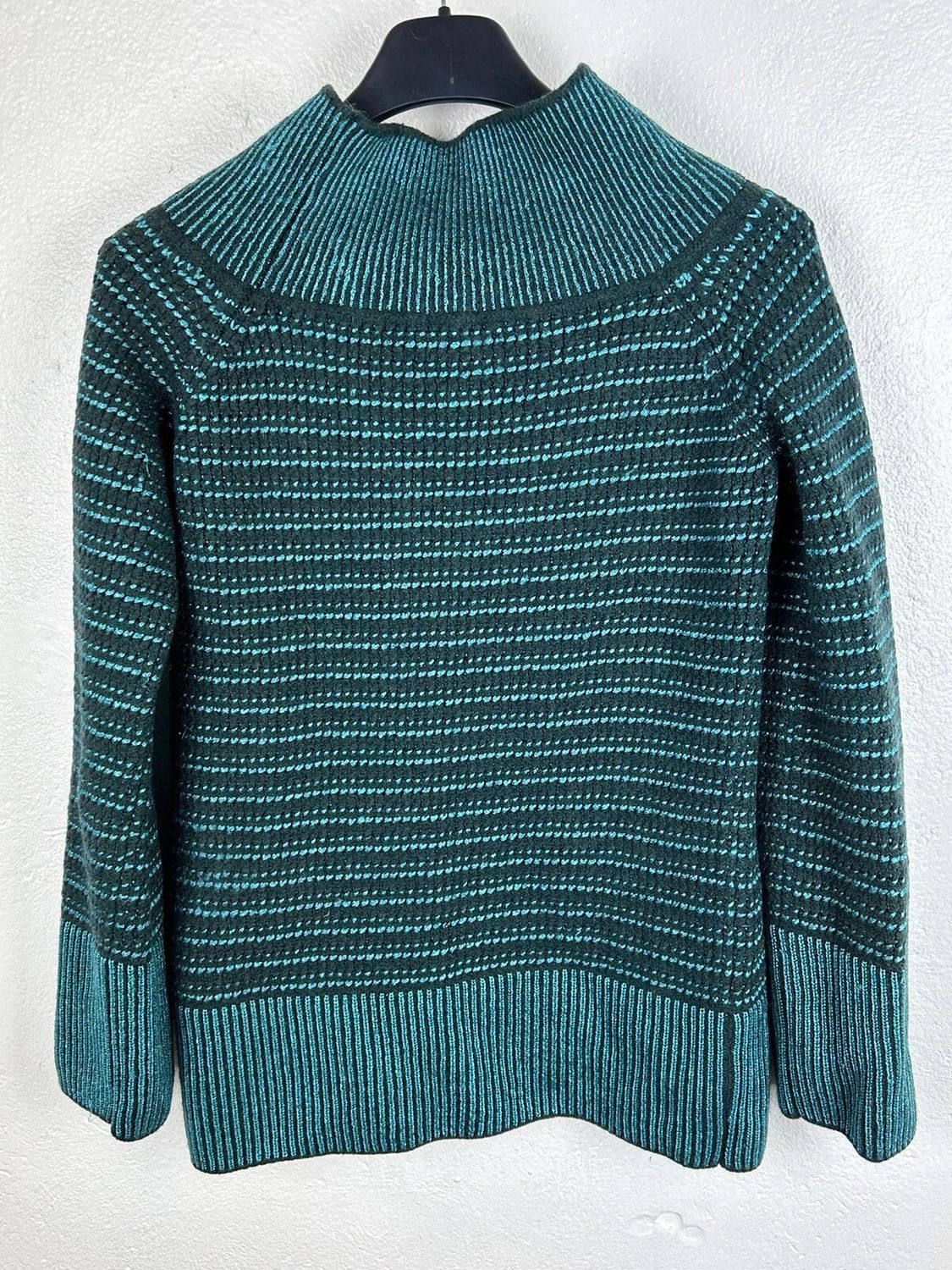 Versace Gianni Versace High Neck Striped Wool Knitwear Sweater 40 Size S / US 4 / IT 40 - 5 Thumbnail