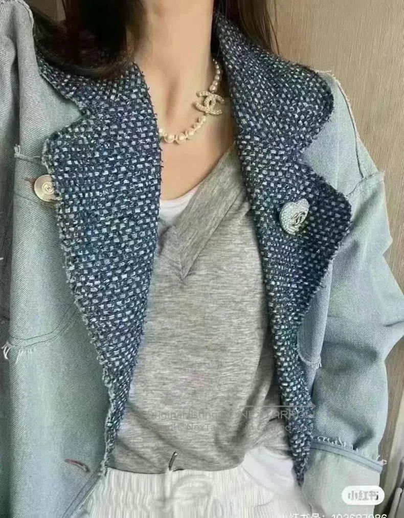 Chanel Chanel Blue denim jacket Size XS / US 0-2 / IT 36-38 - 8 Thumbnail