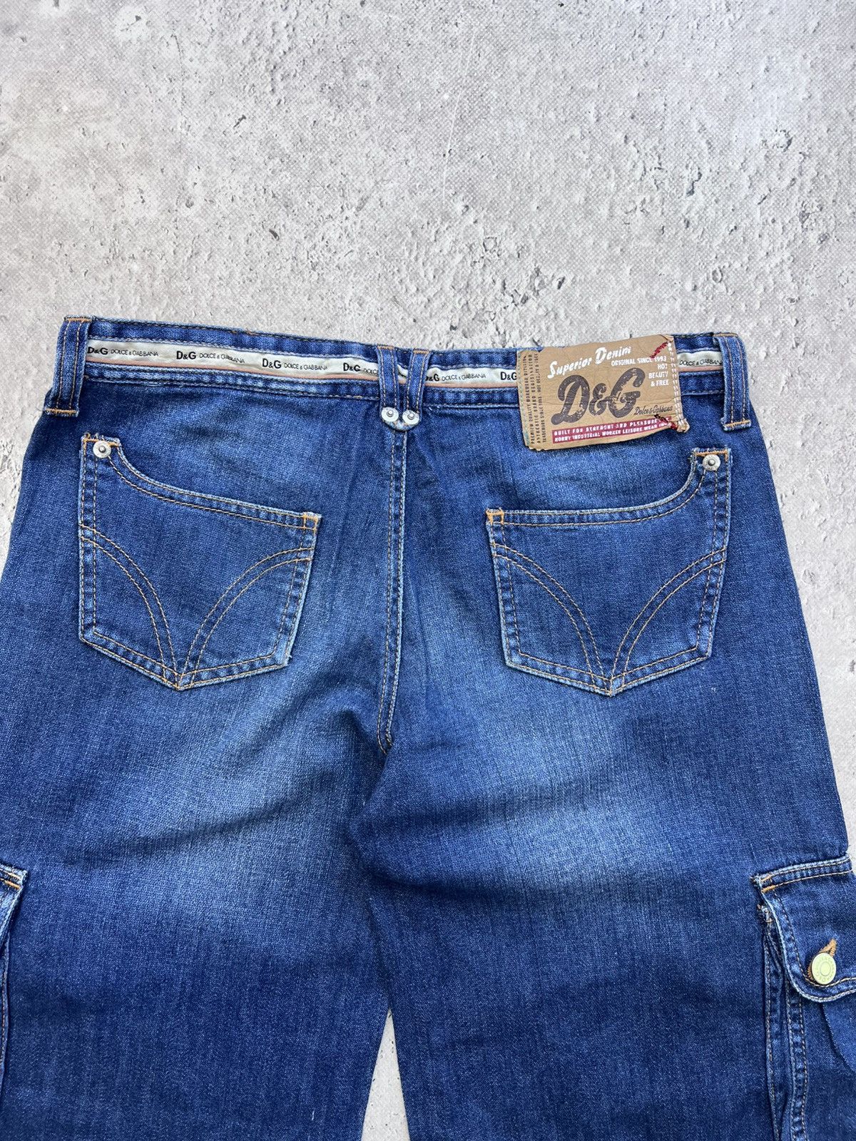 Dolce & Gabbana Vintage Dolce & Gabbana Distressed Denim Jeans Size 27" / US 4 / IT 40 - 11 Thumbnail