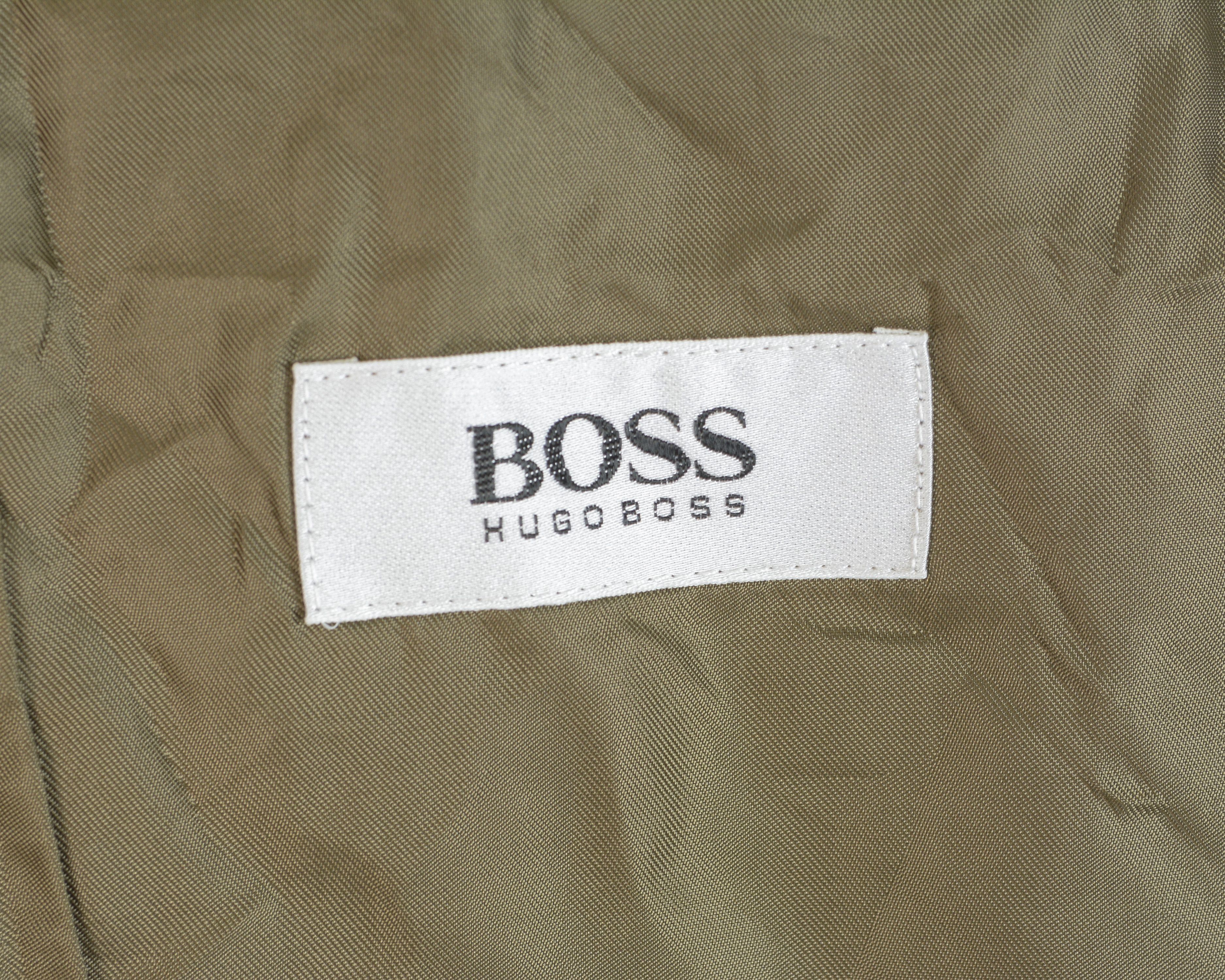 Hugo Corleone Vintage US 40 Blazer Virgin Wool M Jacket Check Size 40R - 8 Thumbnail