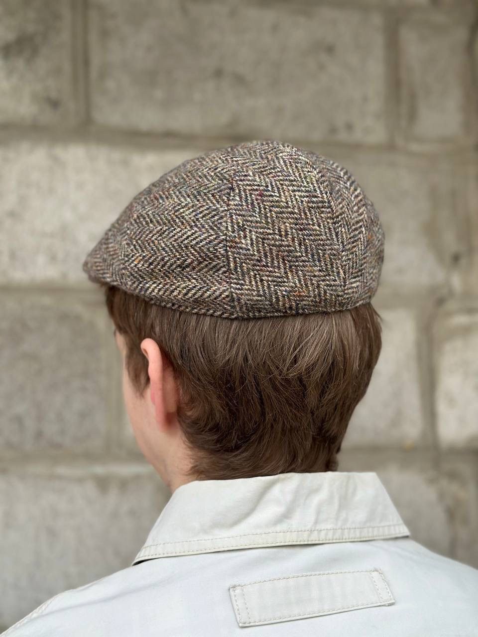 Harris Tweed Luxury Harris Tweed Hat Cap Size 55 Wool Y2K 00s USA Size ONE SIZE - 5 Thumbnail