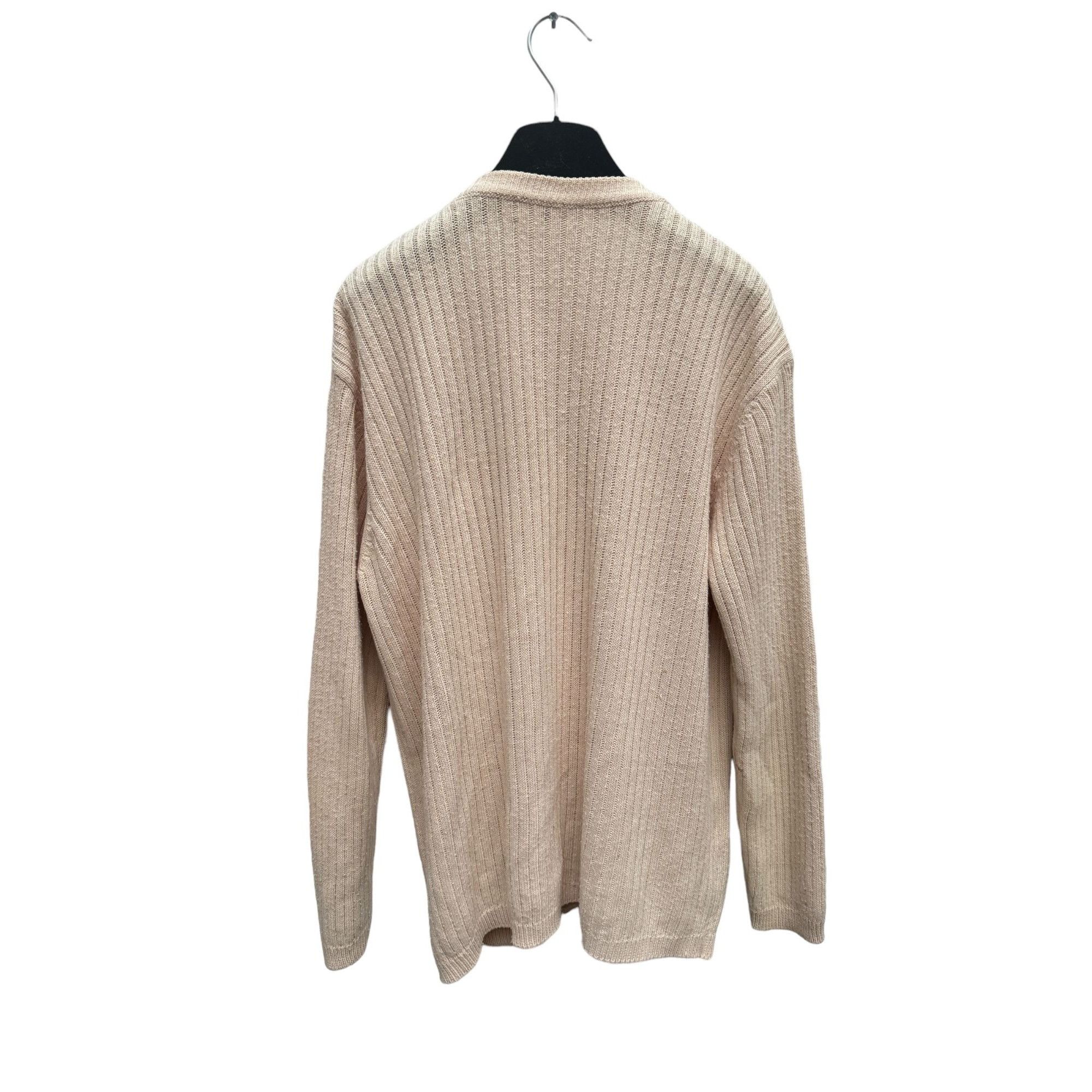 Courreges Beige Knitted Cardigan Size M / US 6-8 / IT 42-44 - 3 Thumbnail