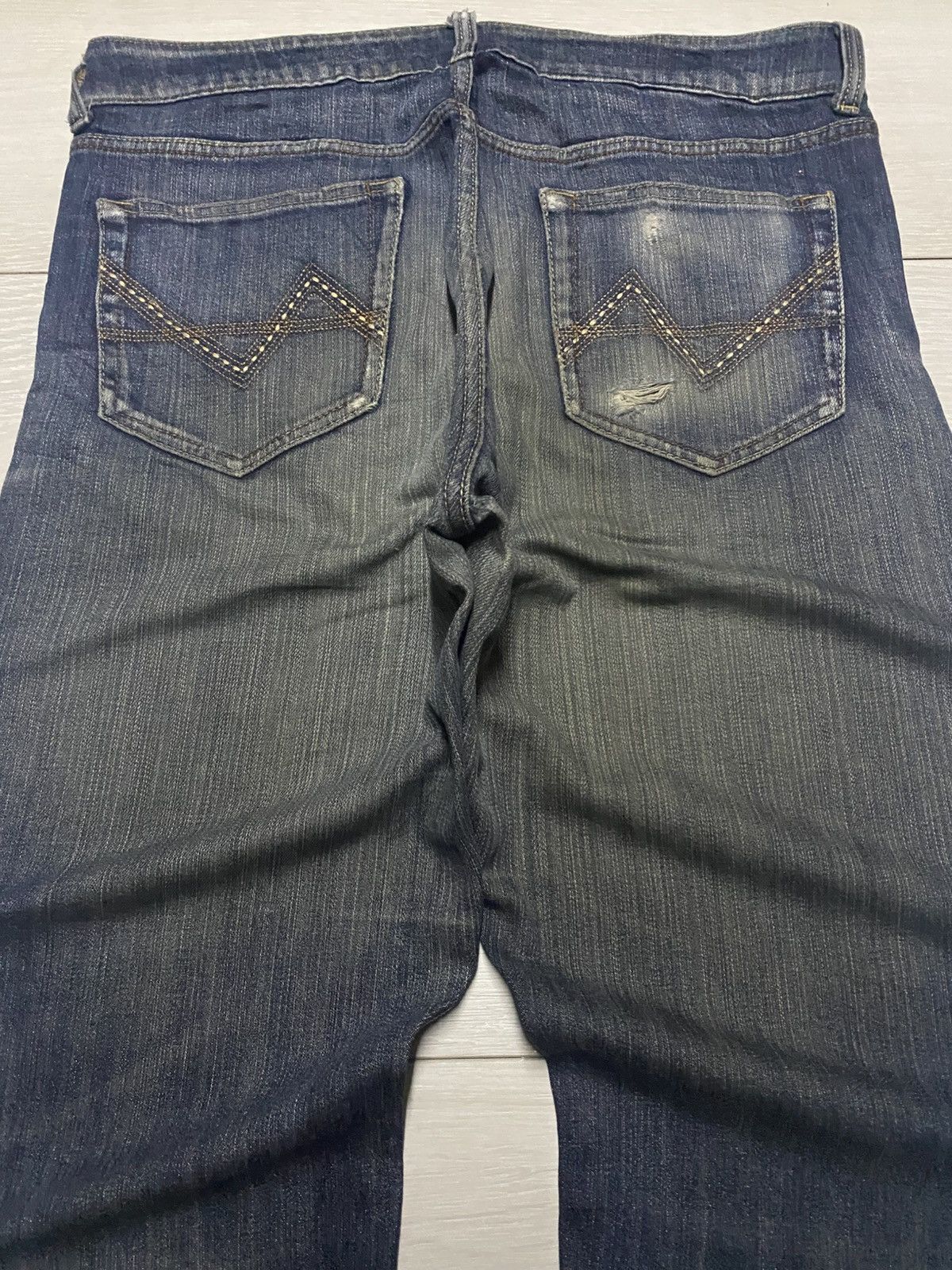 VILLAND Vintage Villanf Mud Wash Slim Fit Jeans Size US 33 - 4 Thumbnail