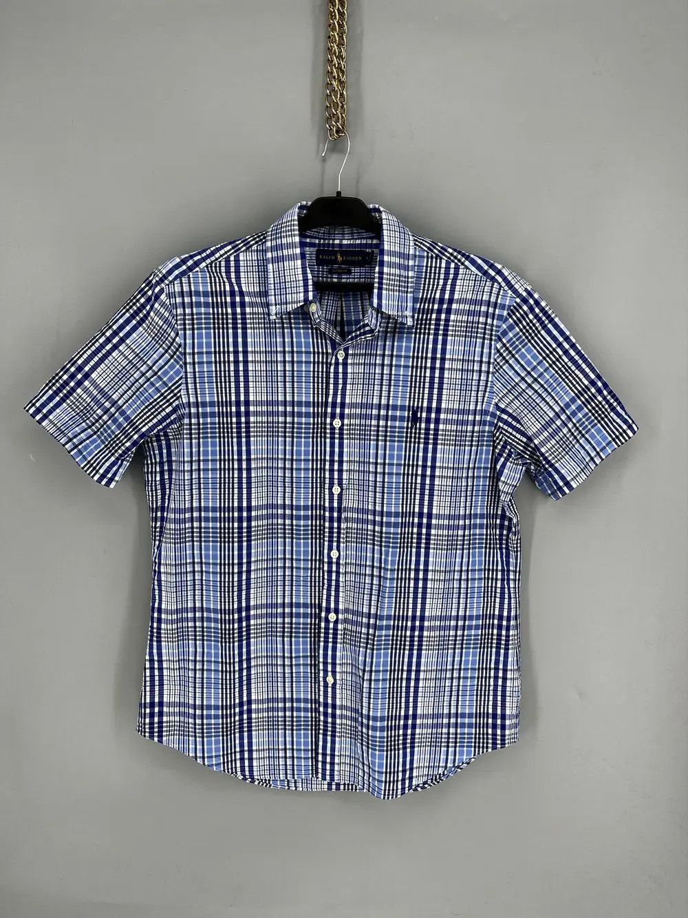 Polo Ralph Lauren Vintage y2k Polo Ralph Lauren Plaid Blake Cotton Flannel Size US M / EU 48-50 / 2 - 1 Thumbnail