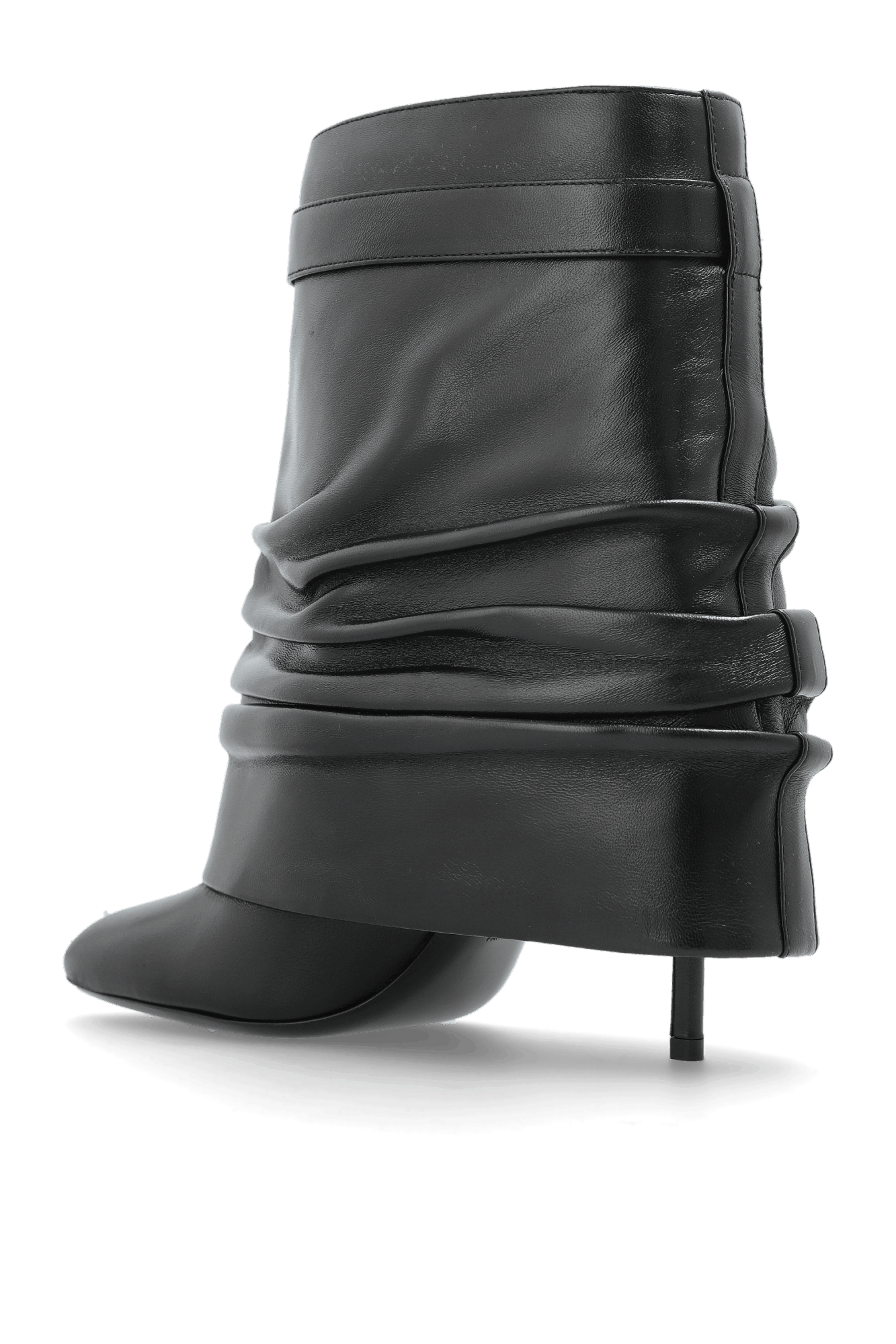Givenchy os11x0126 Shark Lock Ankle Stiletto Boots in Black Size US 6.5 / IT 36.5 - 5 Thumbnail