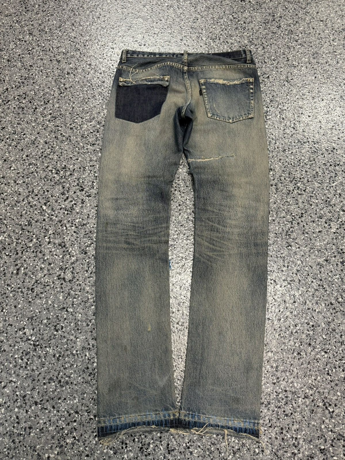 Undercover Undercover SS10 Blue Yarn 68 Denim Size 2 Men’s (Blue Yarns) Size US 30 / EU 46 - 7 Thumbnail