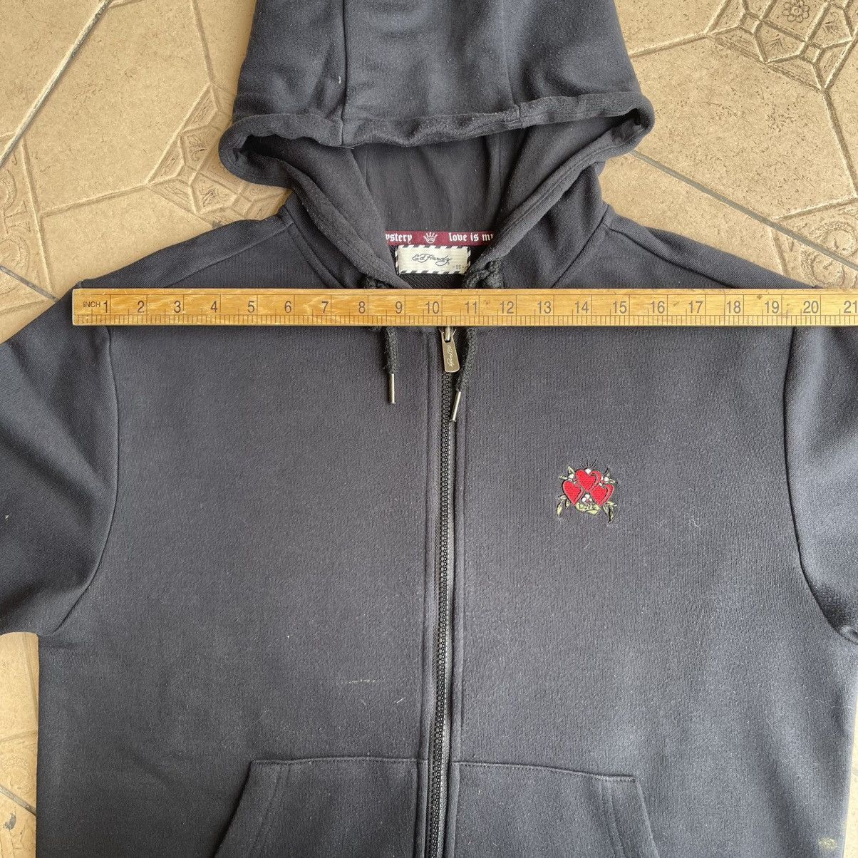 Ed Hardy × Japanese Brand Ed Hardy Hoodie Zipper Size US M / EU 48-50 / 2 - 18 Thumbnail