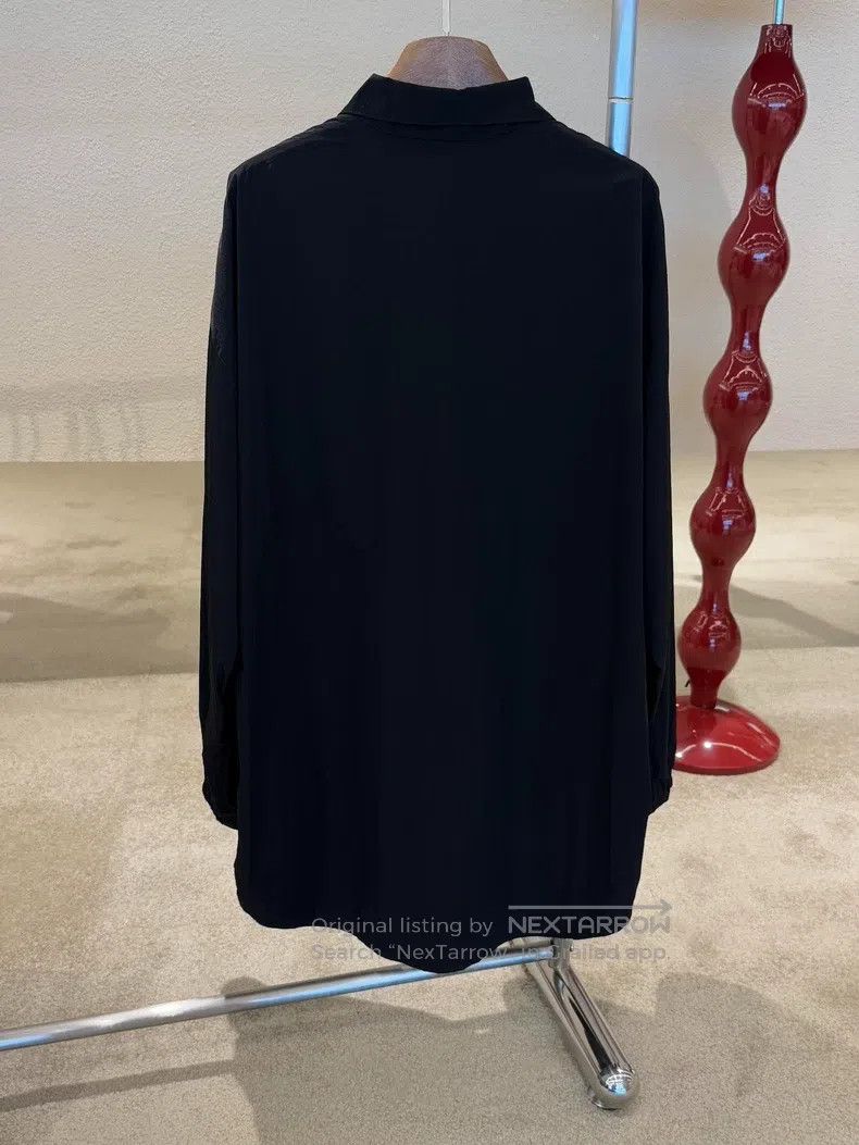 Balenciaga Balenciaga High Neck Nylon Jacket Coat Black Size US S / EU 44-46 / 1 - 2 Thumbnail