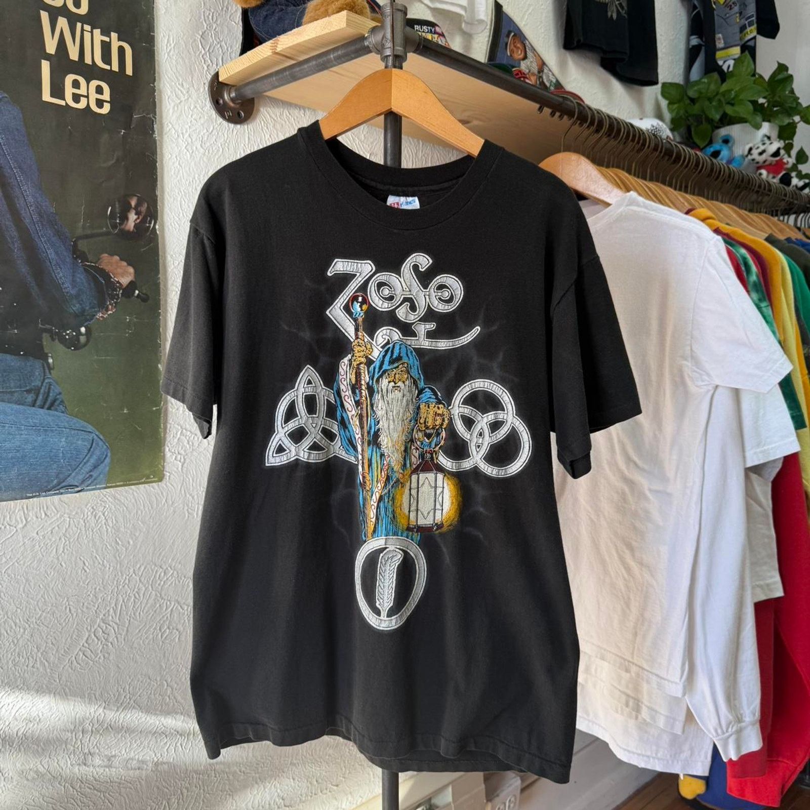 Hanes Early 90s Hanes Ultraweight Led Zeppelin | Grailed