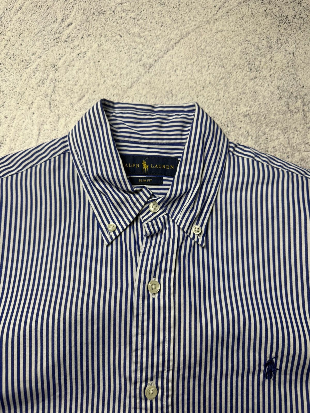 Polo Ralph Lauren Vintage RALPH LAUREN Striped long Sleeved Shirt Rare Size US S / EU 44-46 / 1 - 14 Thumbnail